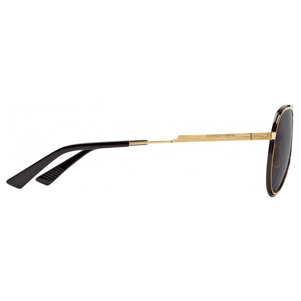 Bottega Veneta o1loc1c0825 Size: OS / 733994 Rim Aviator Sunglasses Black Size ONE SIZE - 2 Thumbnail