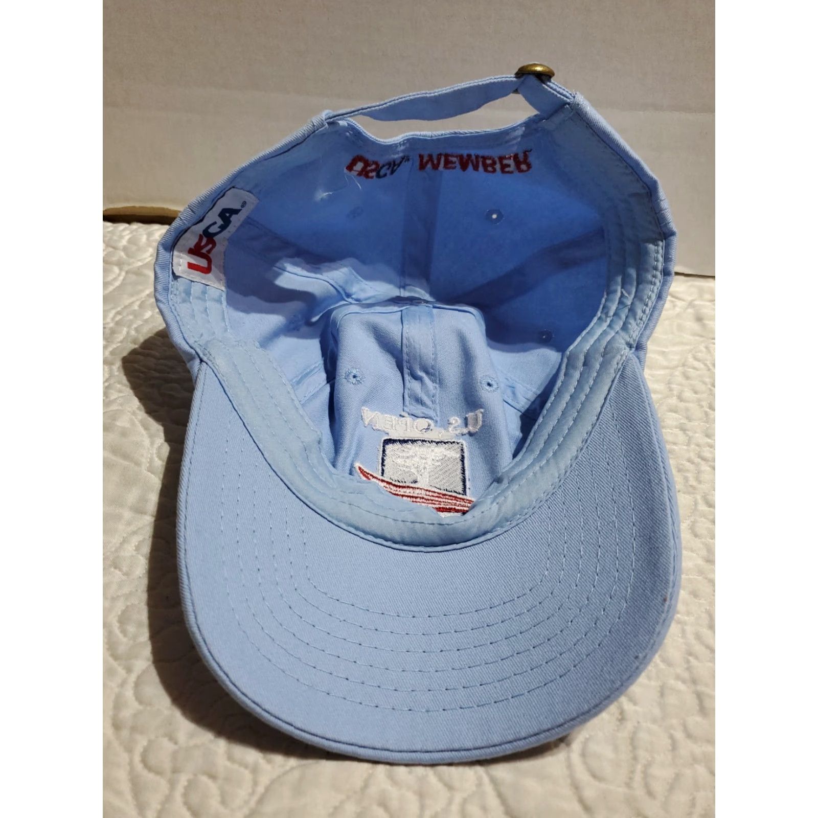 Vintage USGA US Open 2019 Pebble Beach Blue Adjustable Strapback Baseball Hat Mens Adults Baseball Cap Size ONE SIZE - 7 Thumbnail
