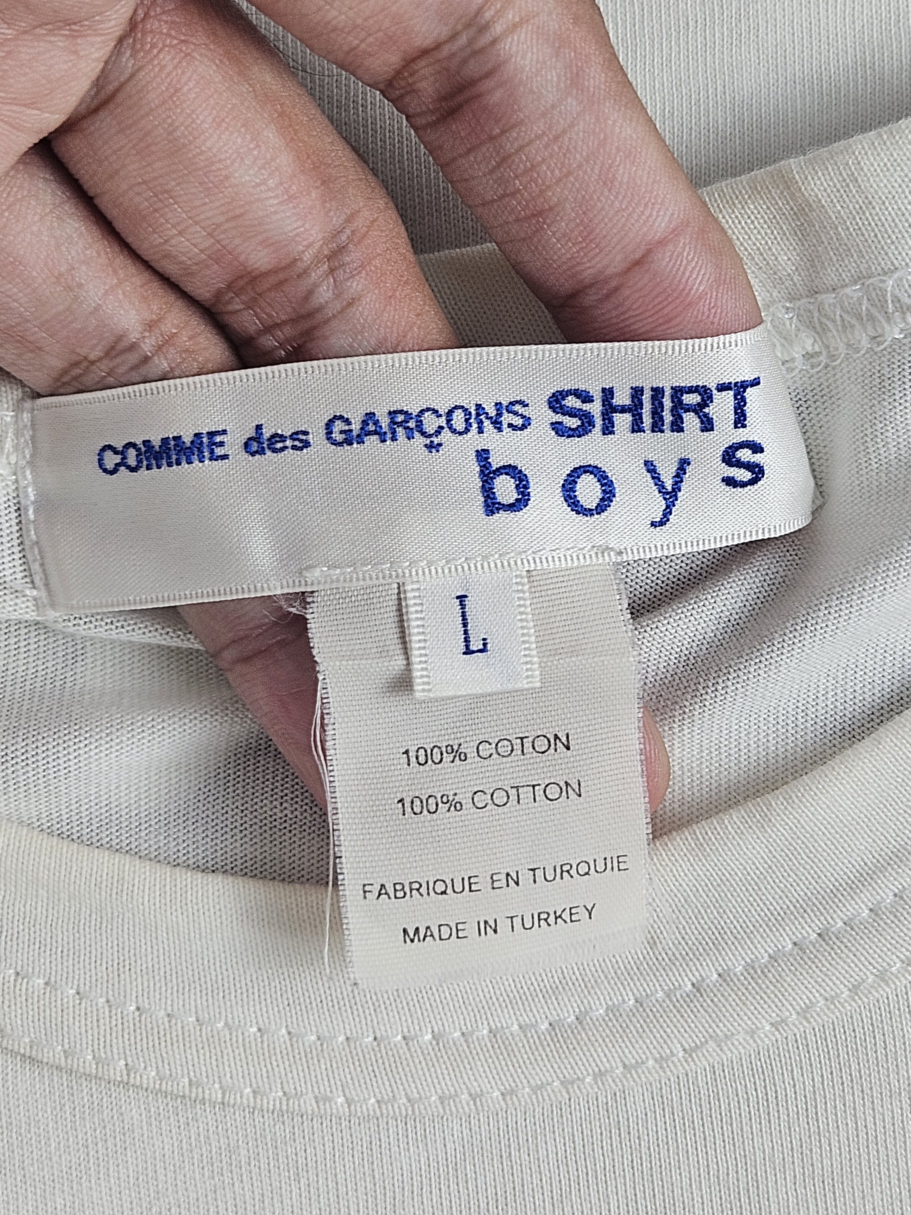 Comme des Garcons Comme des Garcons Boys CDG Shirt Size US L / EU 52-54 / 3 - 4 Thumbnail