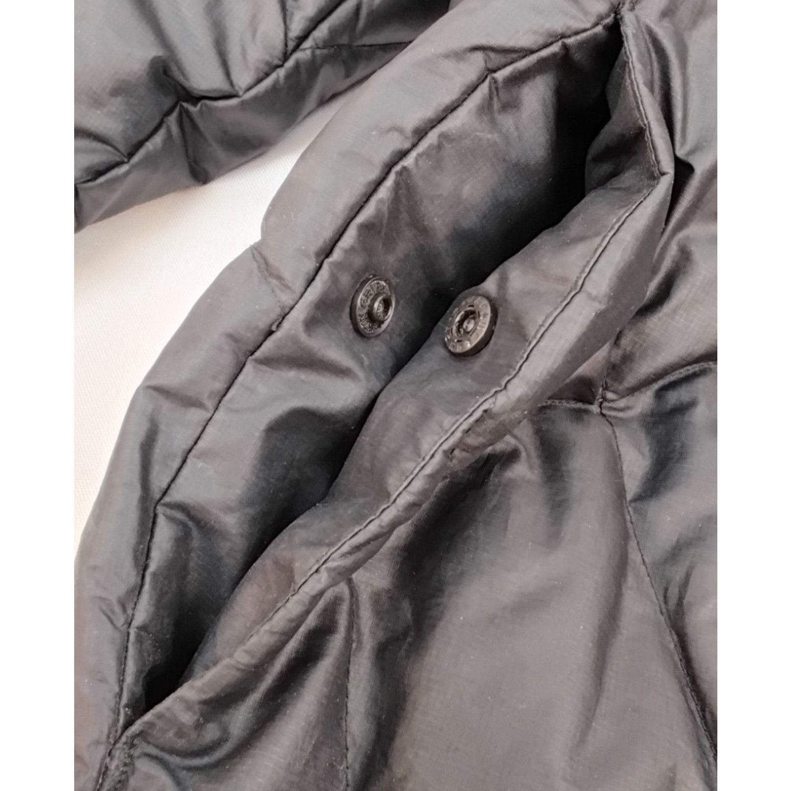nau Nau Down Parka Coat Women's M Long Black Lightweight Size M / US 6-8 / IT 42-44 - 6 Thumbnail