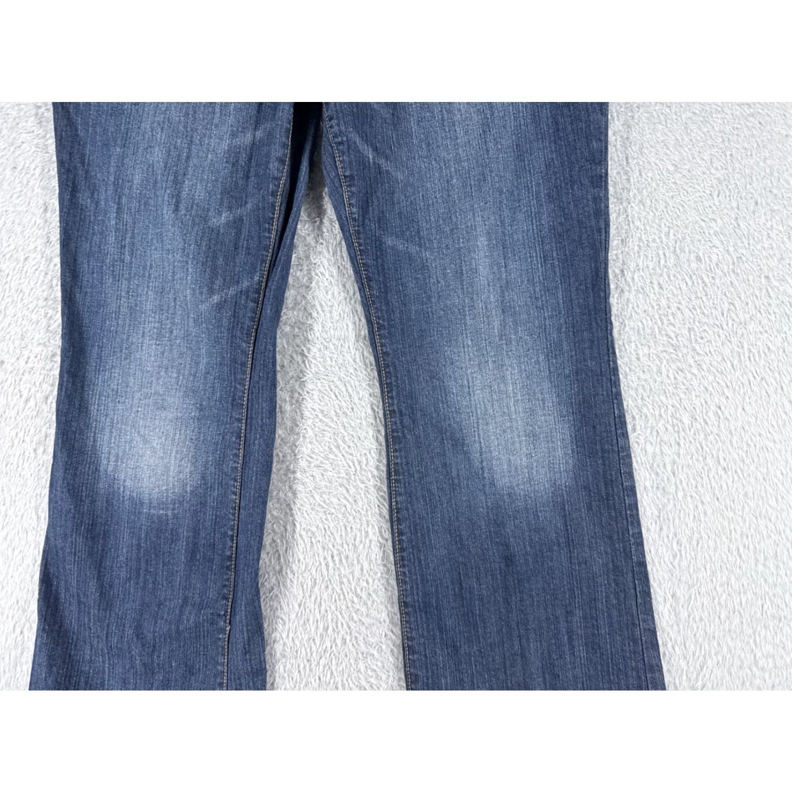 Mossimo Mossimo Bootcut Jeans Women Low Rise Blue Denim Regular Size 34x29 Size 24" / US 00 / IT 34 - 3 Thumbnail