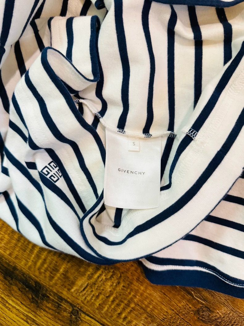 Givenchy Givenchy Striped T-Shirt Size US S / EU 44-46 / 1 - 3 Thumbnail