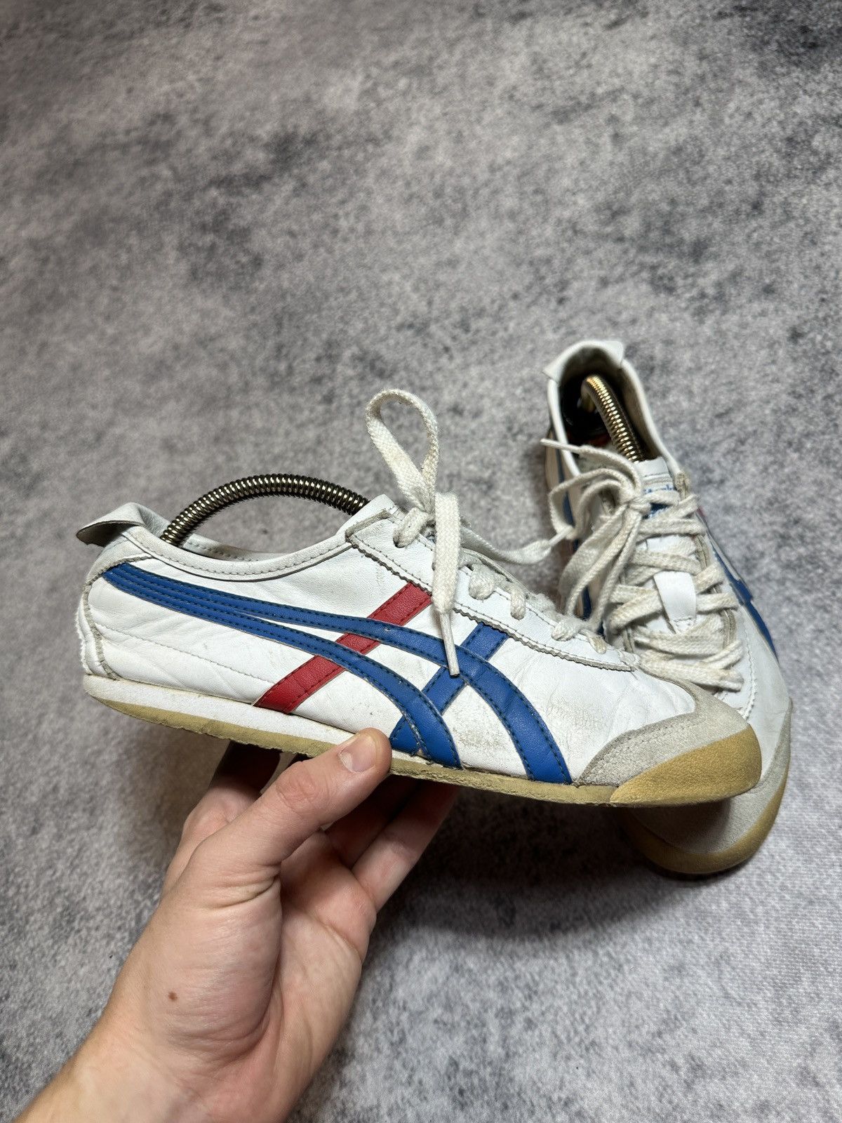 Onitsuka Tiger × Vintage Vintage Onitsuka Tiger ASICS Low Sneakers Streetwear Rare Size US 5.5 / EU 38 - 4 Thumbnail