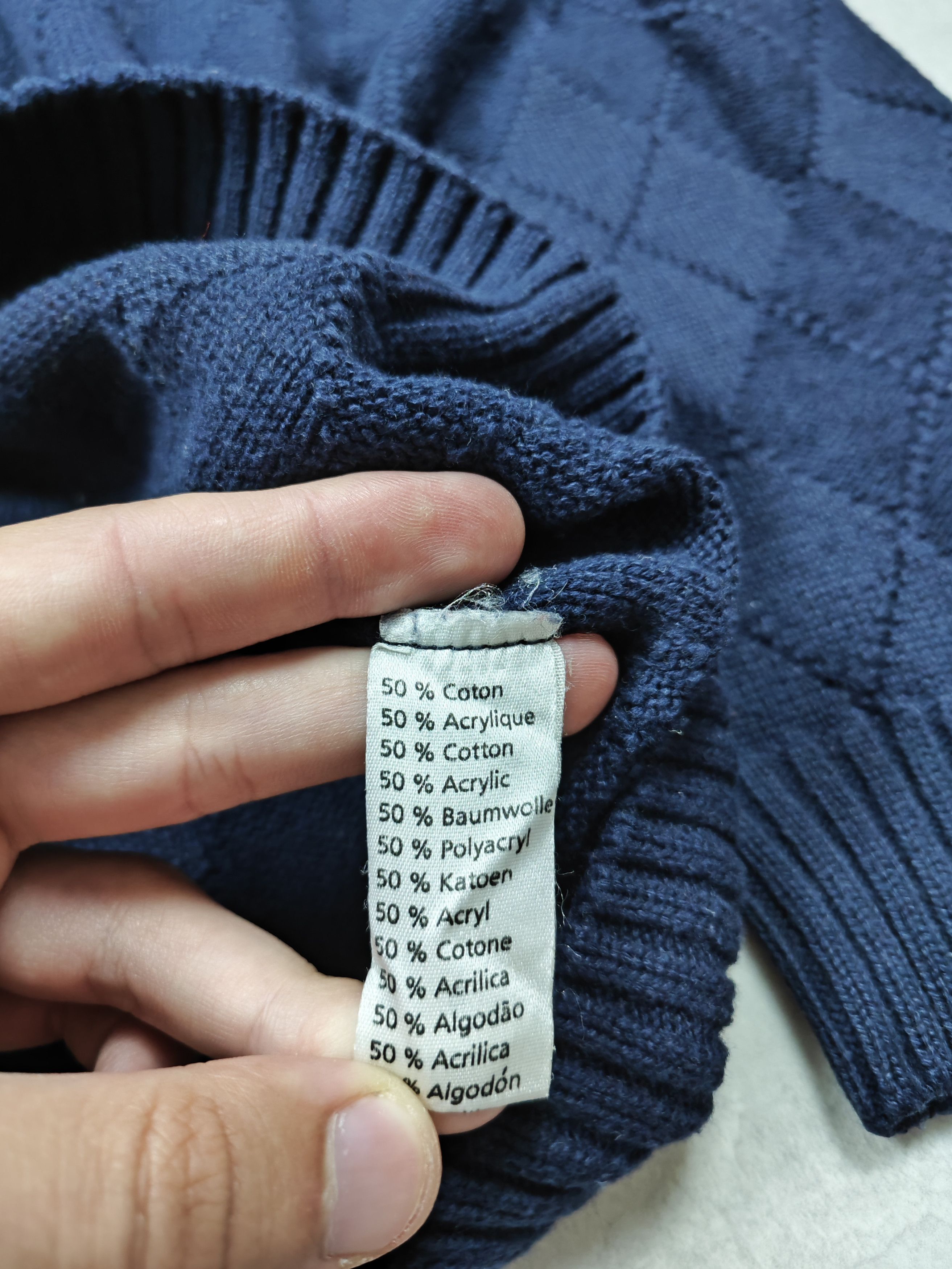 Lacoste Lacoste Vintage Sweater Size US L / EU 52-54 / 3 - 5 Thumbnail