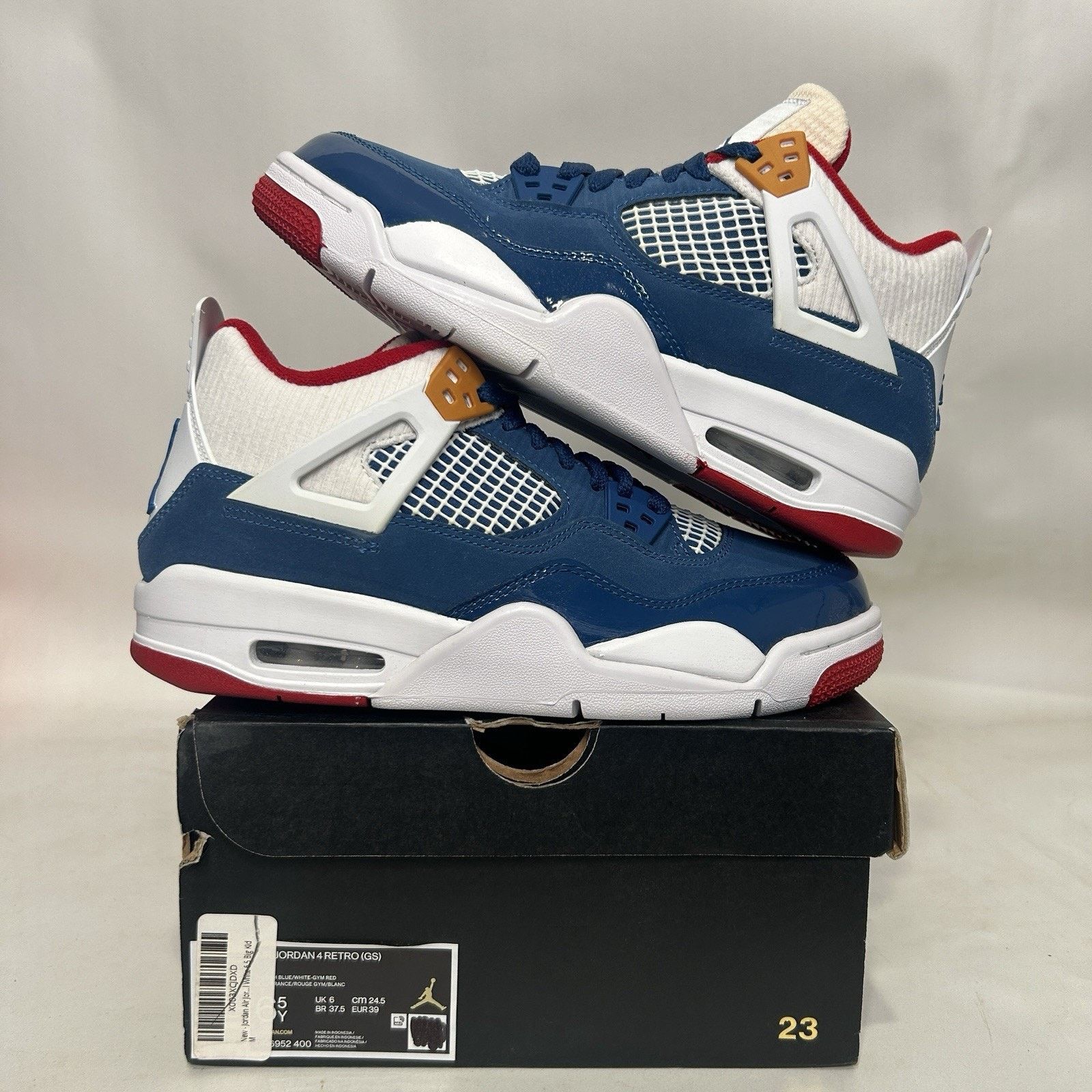 Nike Nike Air Jordan 4 Retro GS “Messy Room” 2023 Size US 8 / IT 38 - 1 Thumbnail