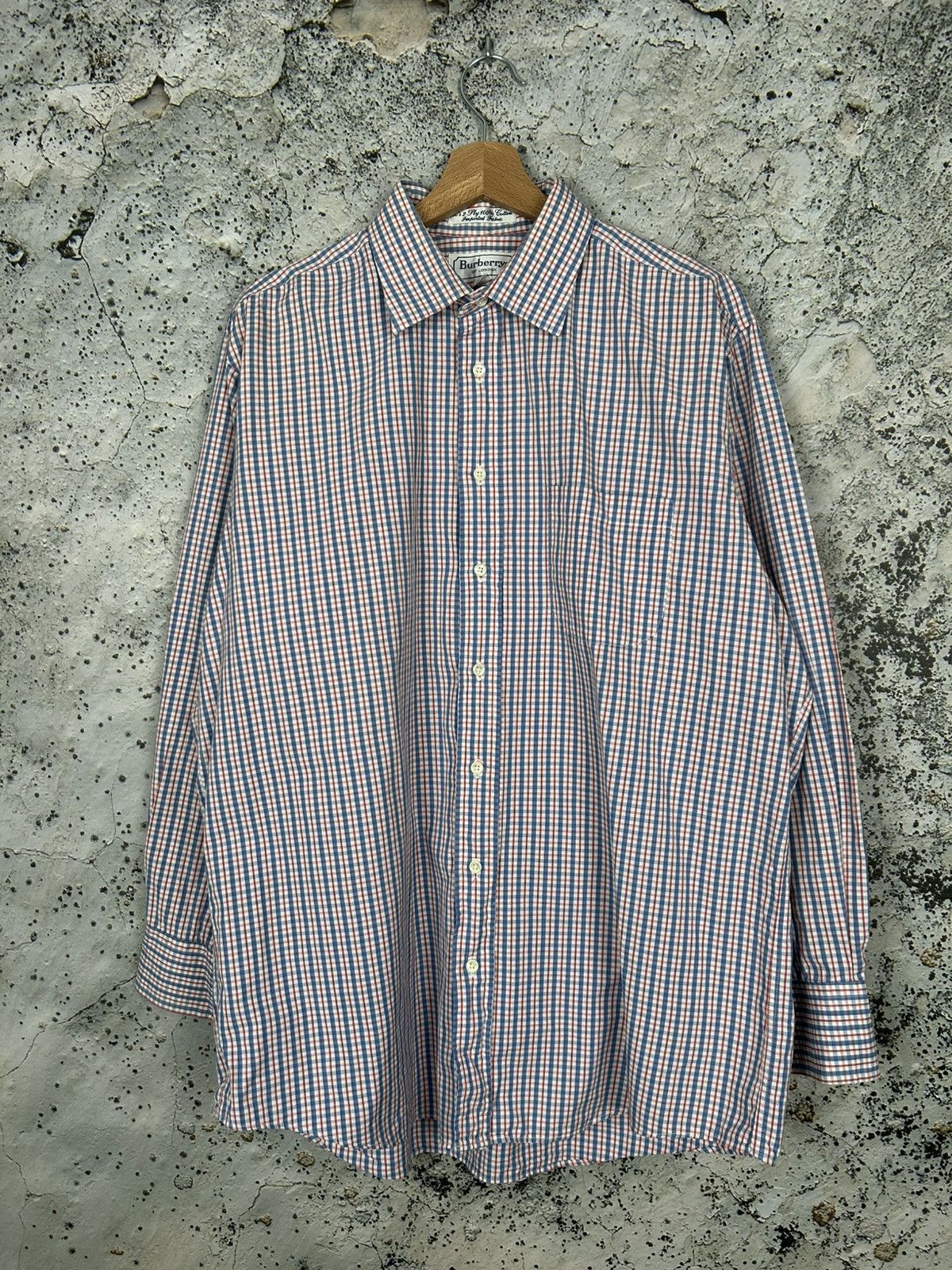 Burberry Vintage Burberrys London Shirt Elegant Luxury Archive 90s Size US XL / EU 56 / 4 - 1 Thumbnail