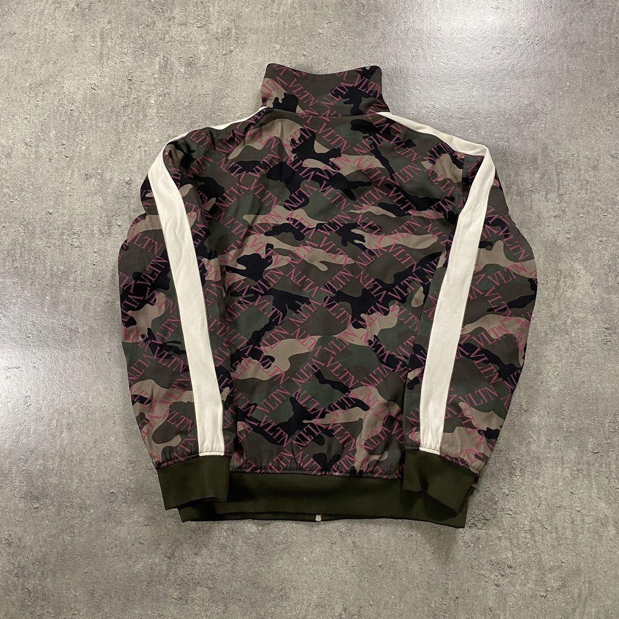 Valentino Valentino Track Monogram VLTN Camo Jacket Size US XL / EU 56 / 4 - 6 Thumbnail