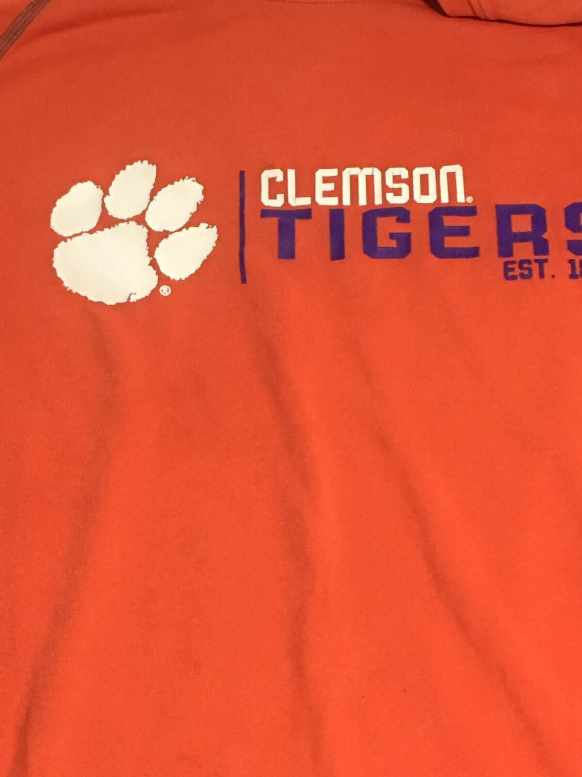 Other LG Clemson Tigers Men's Crew Neck Short Sleeve T Paw Print Size ONE SIZE - 2 Thumbnail