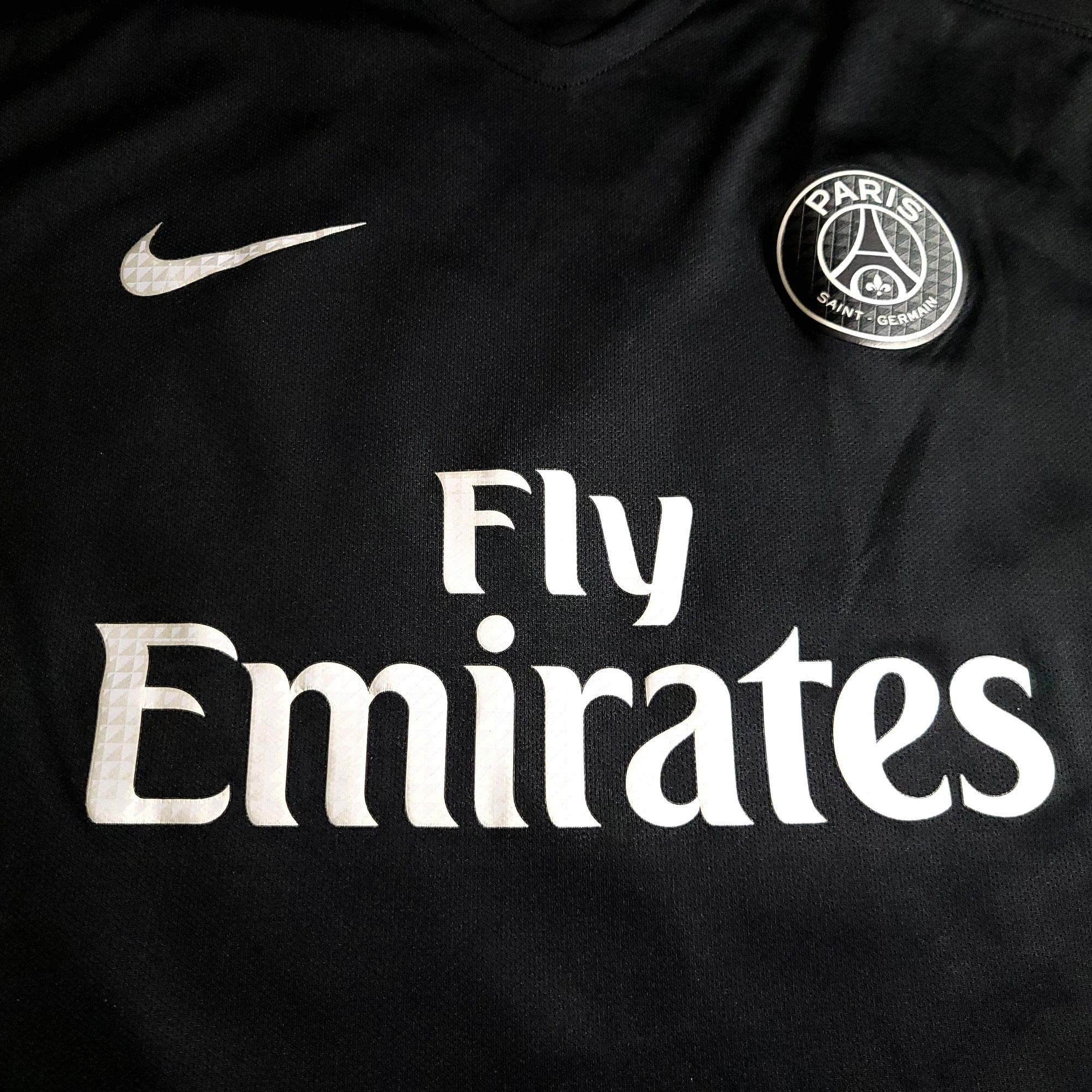 Nike Ibrahimovic PSG 2015 2016 Third Soccer Jersey L Size US L / EU 52-54 / 3 - 4 Thumbnail