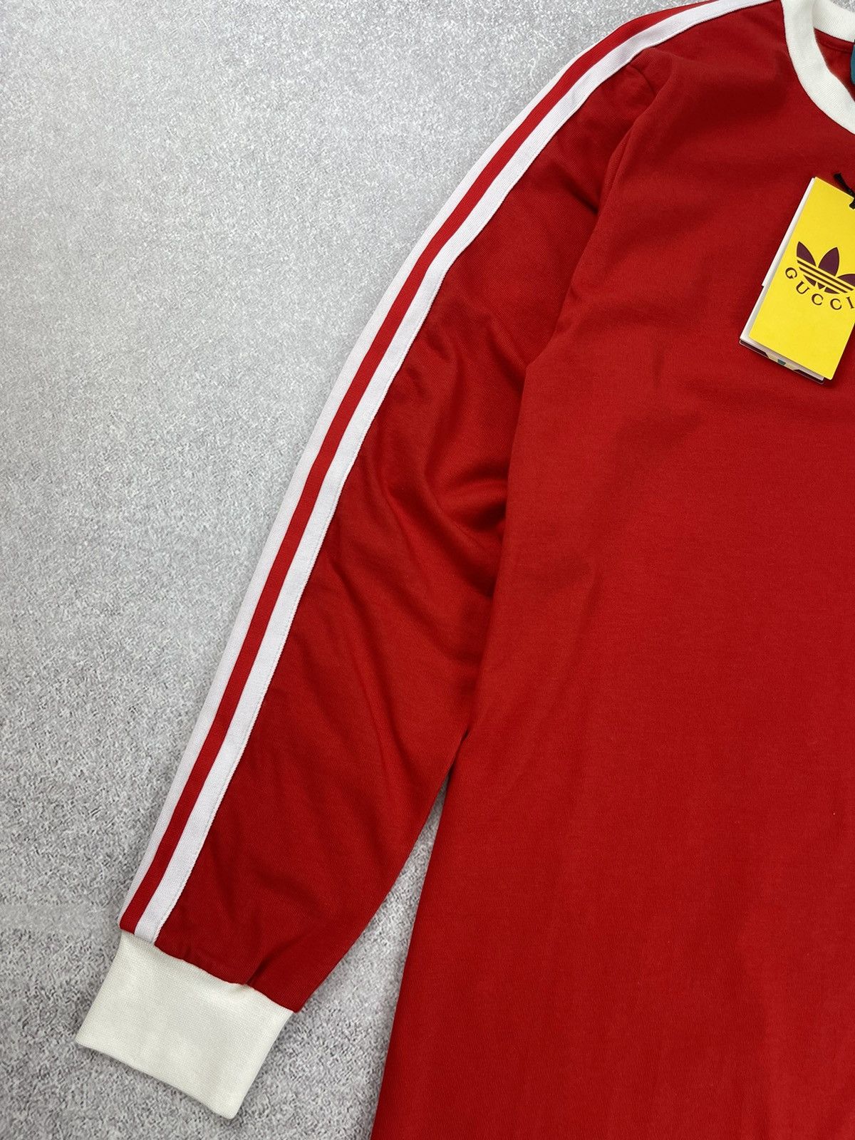 Gucci Adidas x Gucci T-Shirt Dress Red Size S Size S / US 4 / IT 40 - 6 Thumbnail