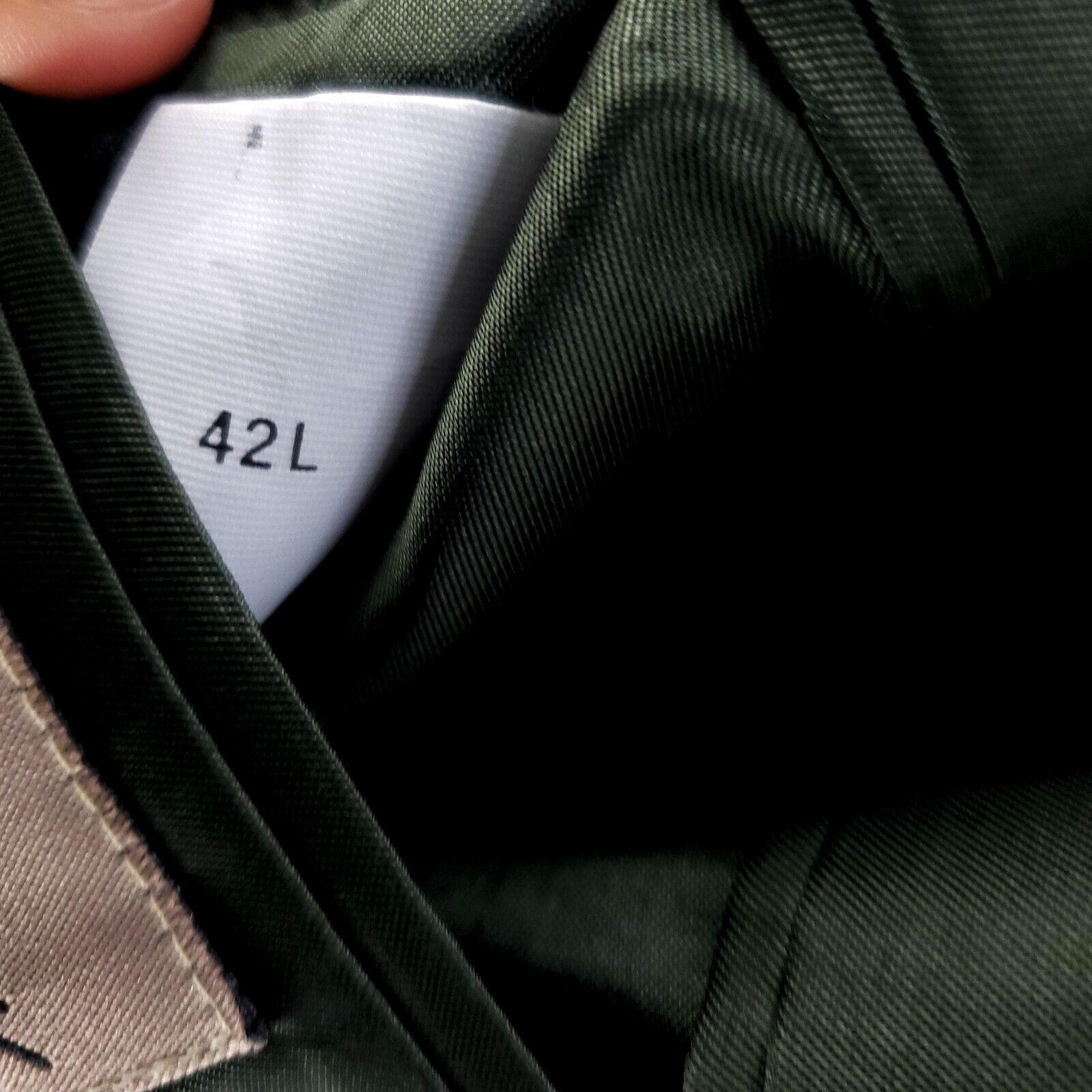 Robert Stock Robert Stock Soft Tweed Wool 2 Button Sport Coat 42R Green H Size 42R - 8 Thumbnail