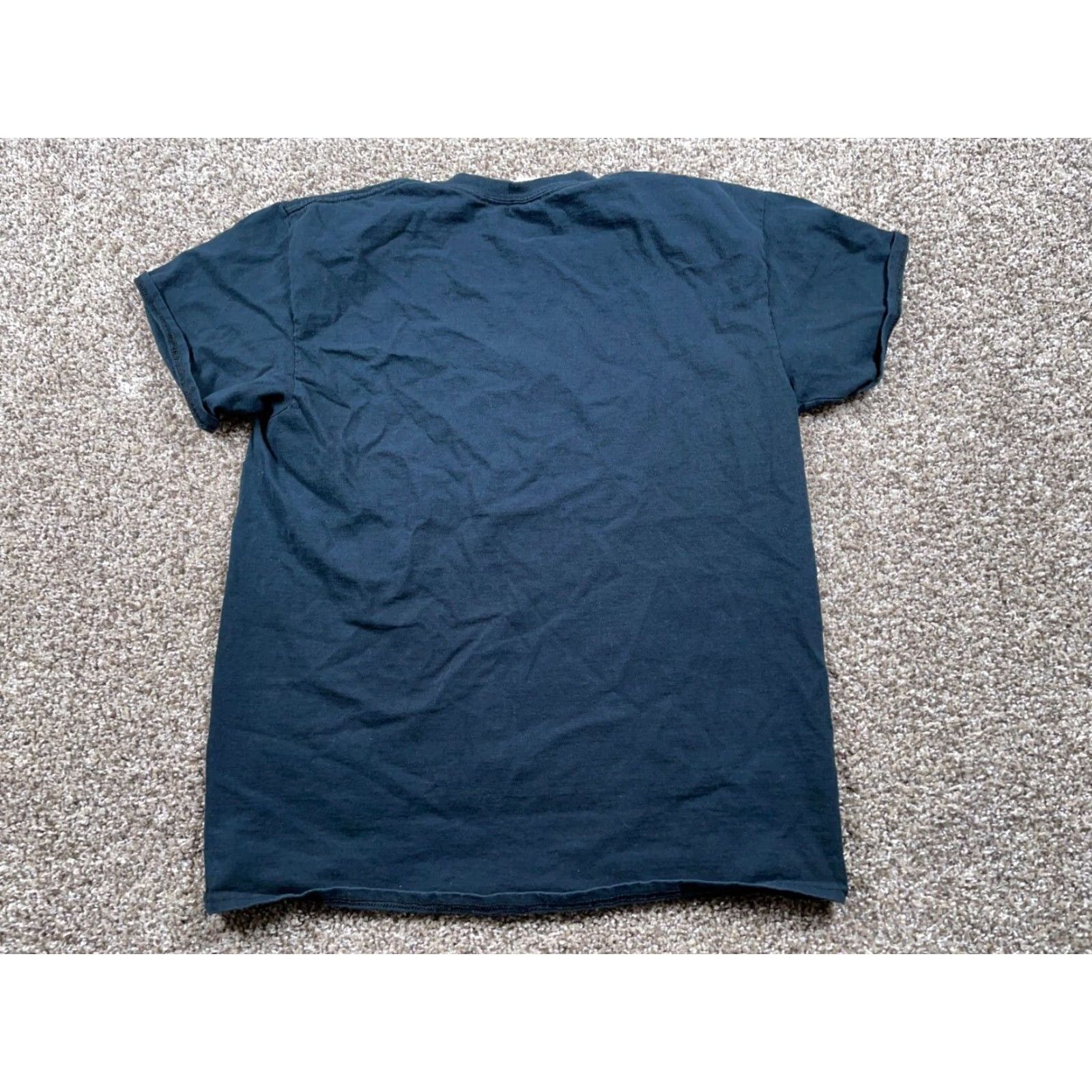 Gildan VINTAGE Alcatraz Federal Penitentiary T-Shirt Adult Large Black Gildan Jersey Crew Neck California Retro Mens Size US L / EU 52-54 / 3 - 3 Thumbnail