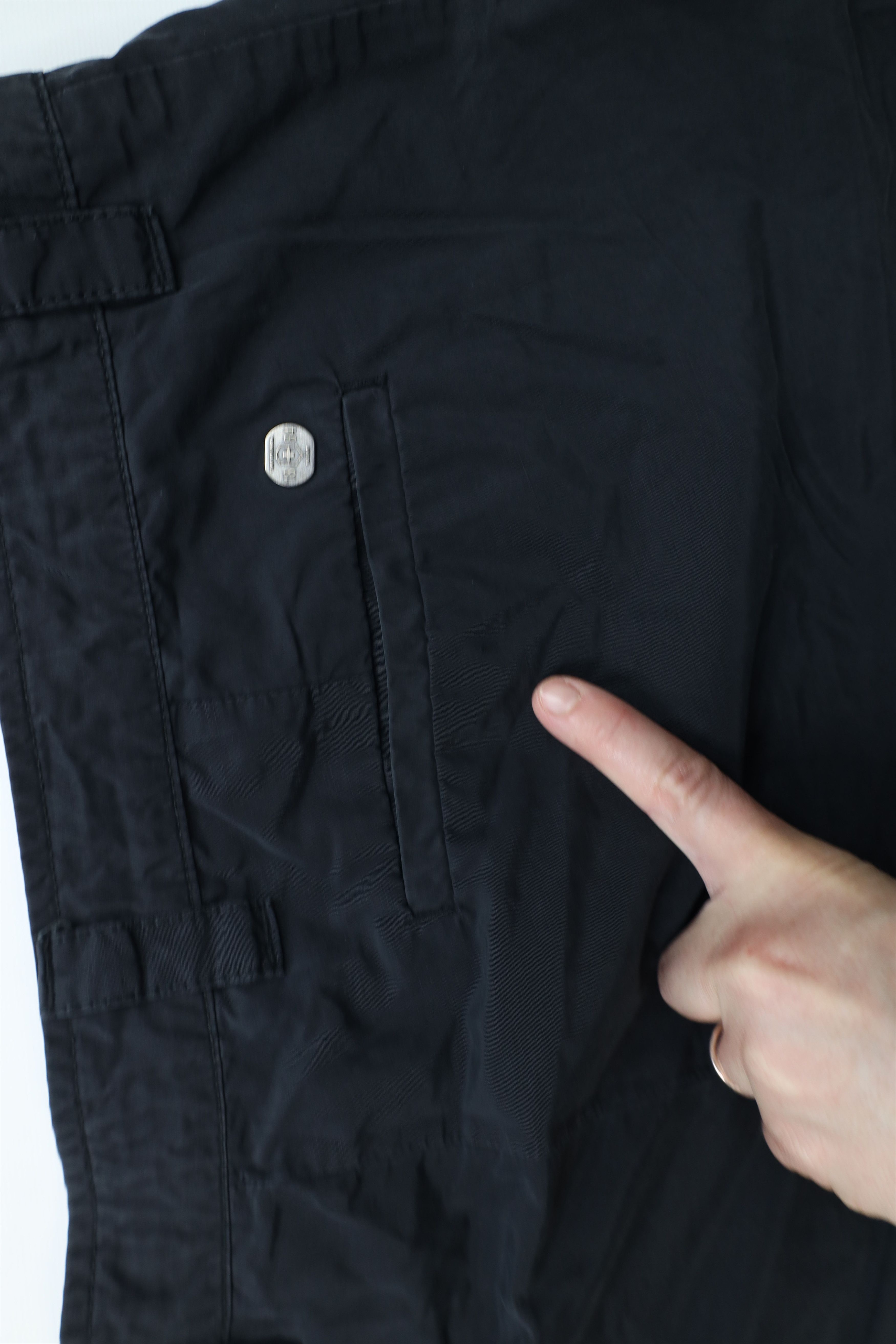 Victorinox × Vintage Victorinox Straight Leg Golfing Golf Tech Cargo Shorts Black Size US 36 / EU 52 - 13 Thumbnail