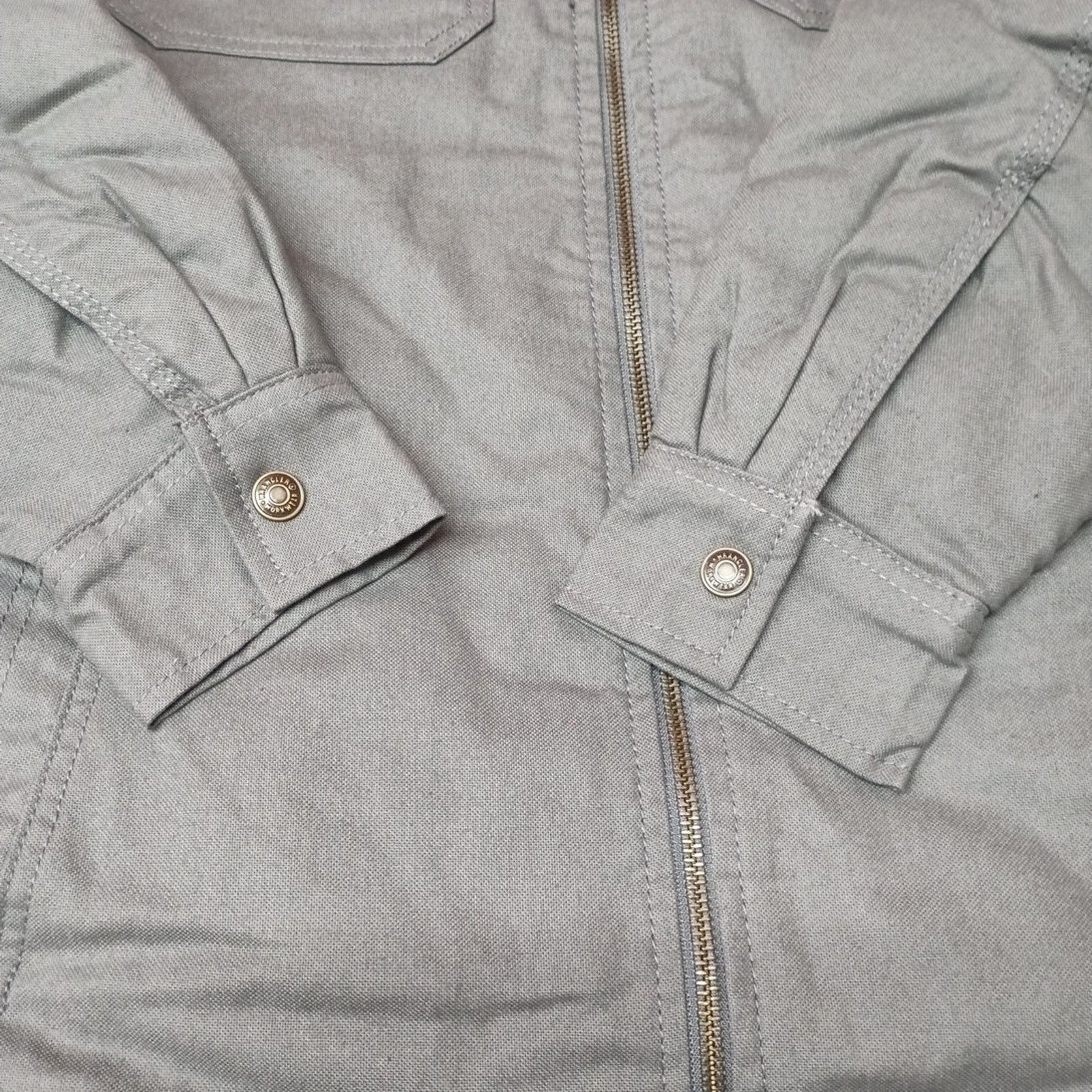 Wrangler Wrangler Sherpa Field Jacket Men's M (38-40) Gray Canvas Size US M / EU 48-50 / 2 - 3 Thumbnail
