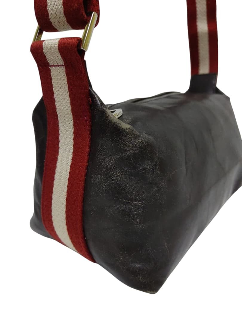 Bally Bally Tini Brown Leather Shoulder Bag & Crossbody Bag Size ONE SIZE - 8 Thumbnail