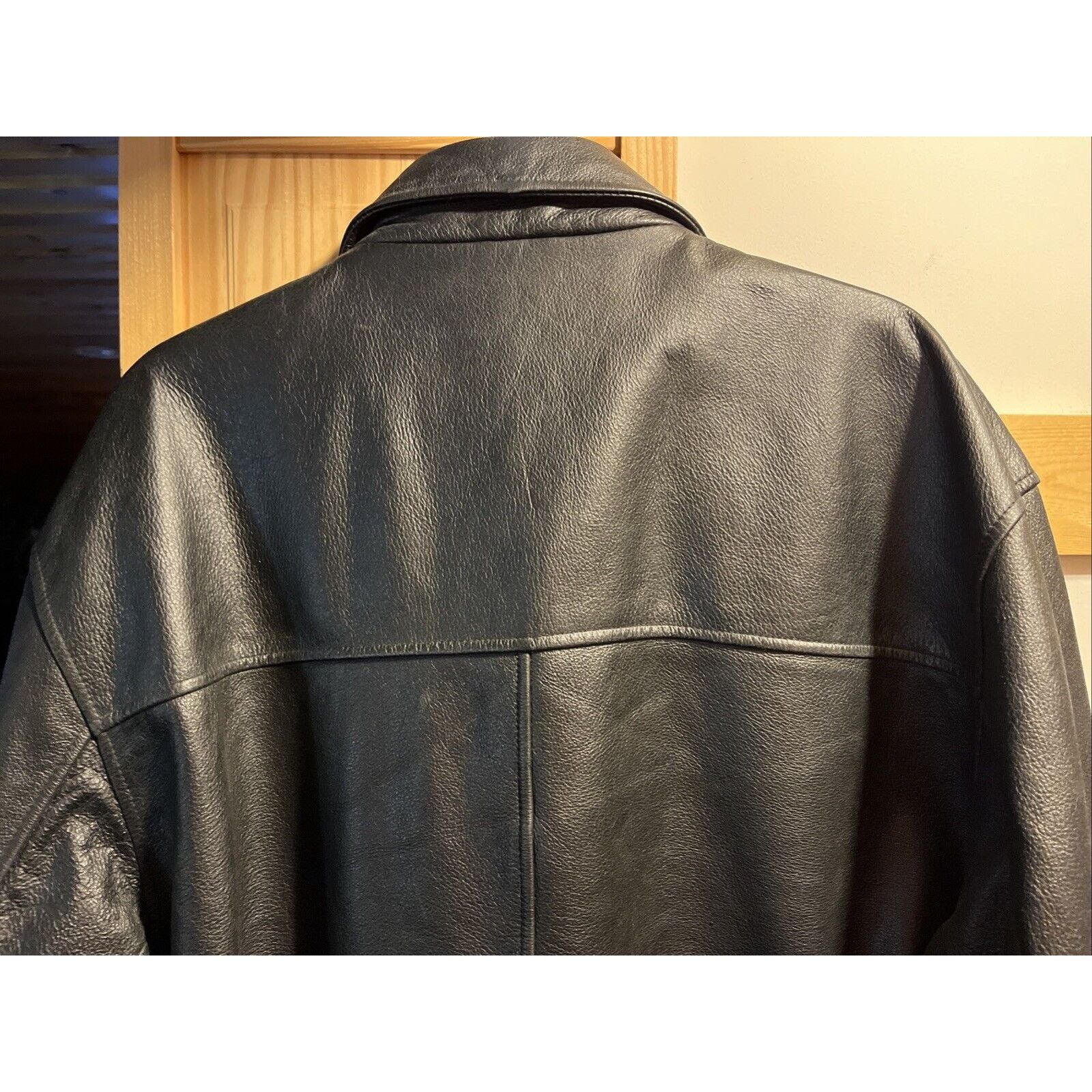 True Grit True Grit Vintage Men’s XL Leather Jacket Black LS Zip Y2K Size US XL / EU 56 / 4 - 13 Thumbnail