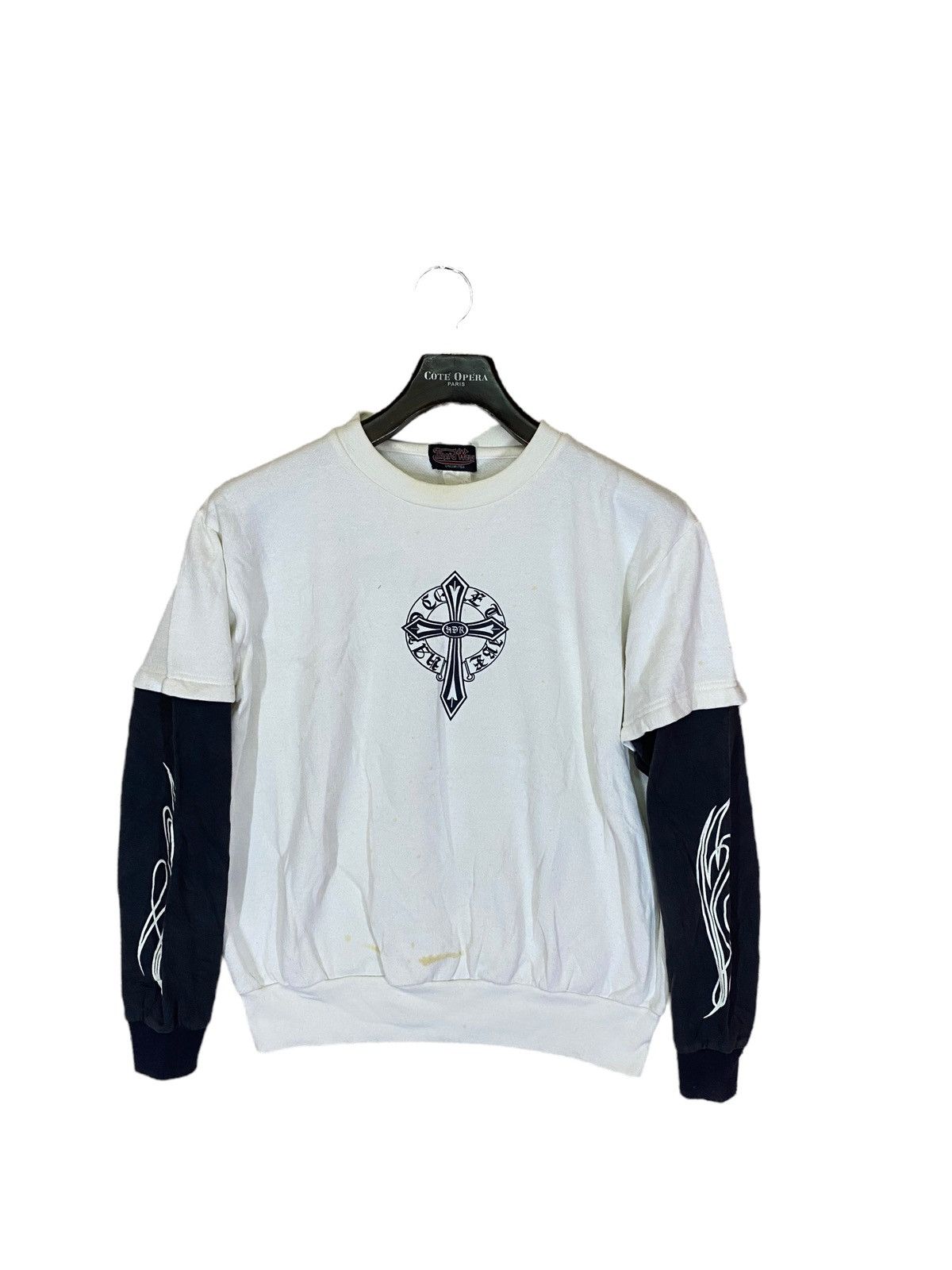 Japanese Brand ‼️THIRD WAVE CROSS DESIGN SURF CREWNECK SWEATSHIRT‼️ Size US M / EU 48-50 / 2 - 2 Thumbnail