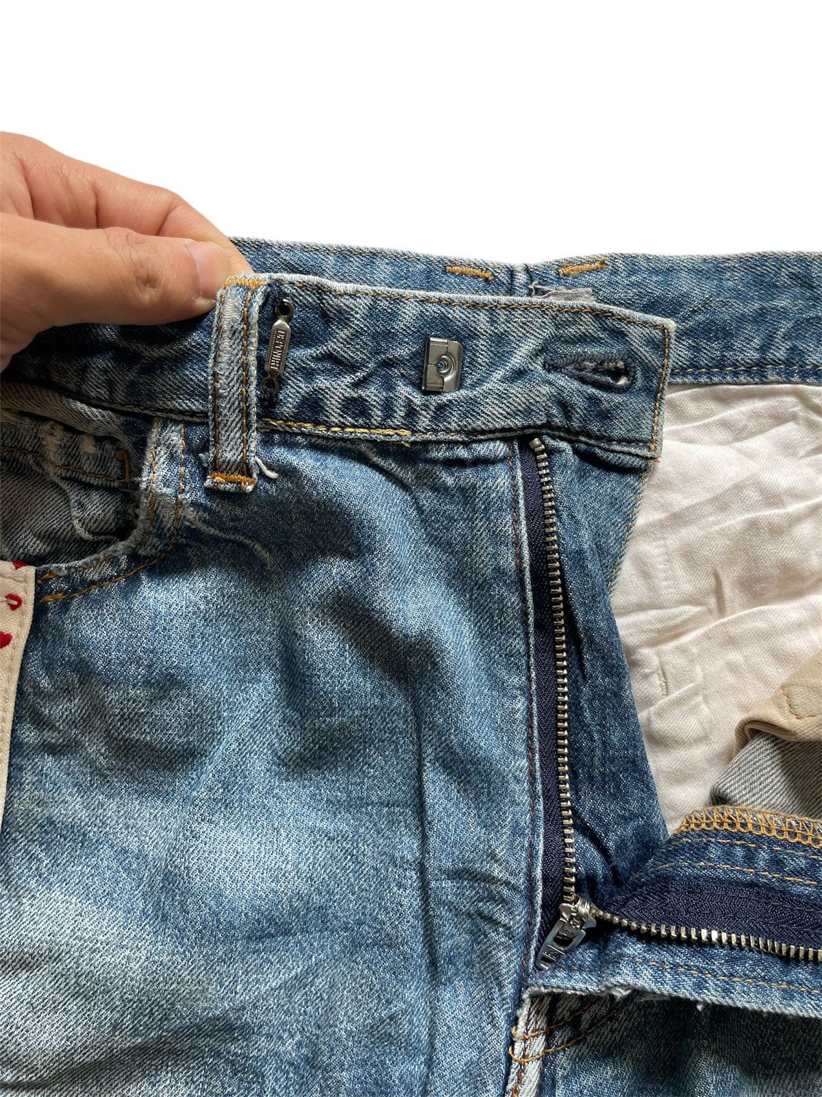 Undercover Rare Undercover Selvedge Cropped Jeans Size US 29 - 9 Thumbnail