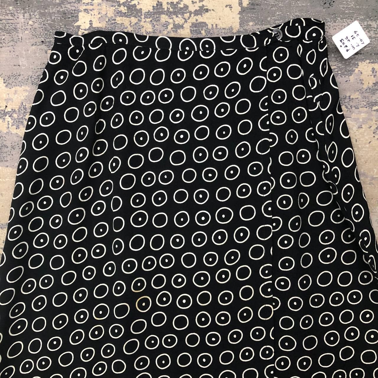 Other P823 MADE IN ITALY GINGHAM ROAD POLKA DOT SKIRTS Size 28" / US 6 / IT 42 - 8 Thumbnail