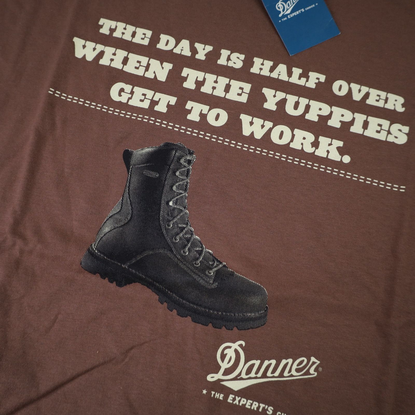 Danner × Vintage NWT Danner Boots Graphic T Shirt Size US XL / EU 56 / 4 - 5 Thumbnail