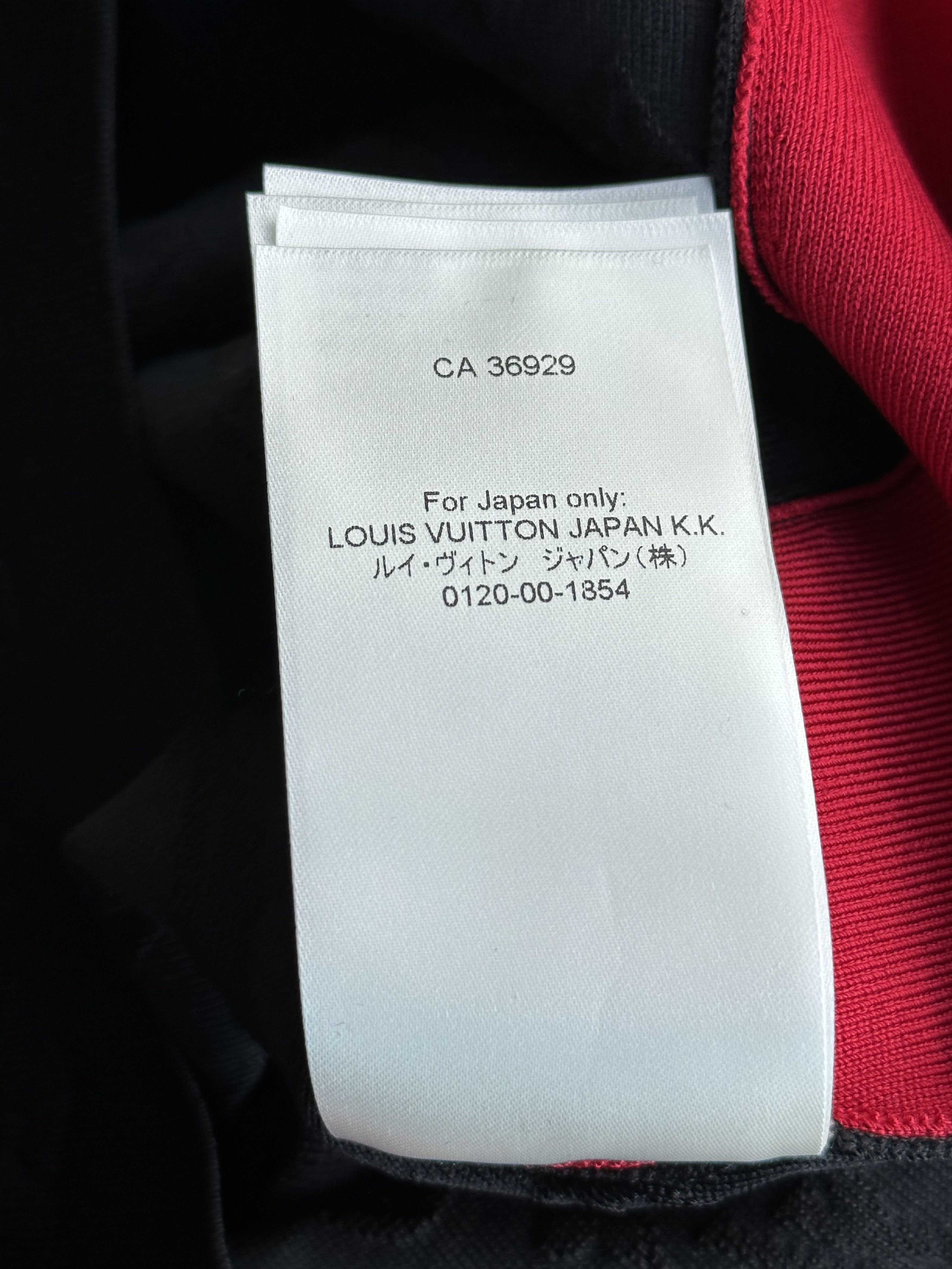 Louis Vuitton Louis Vuitton Black & Red Monogram Women's Sweater Size XS / US 0-2 / IT 36-38 - 8 Thumbnail