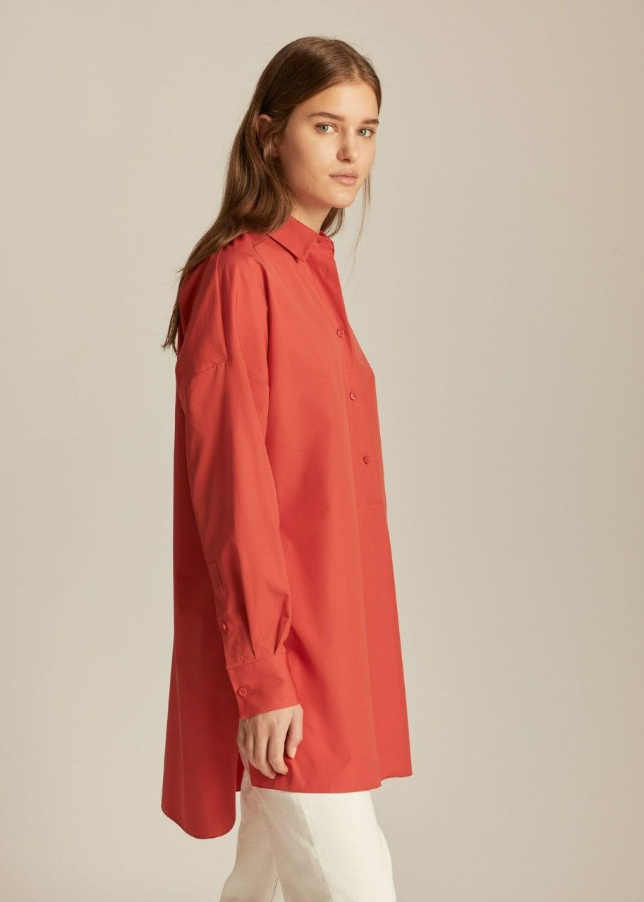Loro Piana o1srvl11e0524 Shirt in Red Size XL / US 12-14 / IT 48-50 - 2 Thumbnail