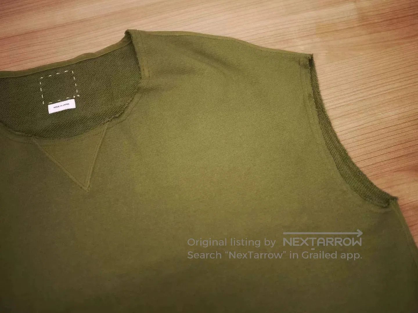 Visvim visvim mondo sweat in olive green. Size US S / EU 44-46 / 1 - 3 Thumbnail