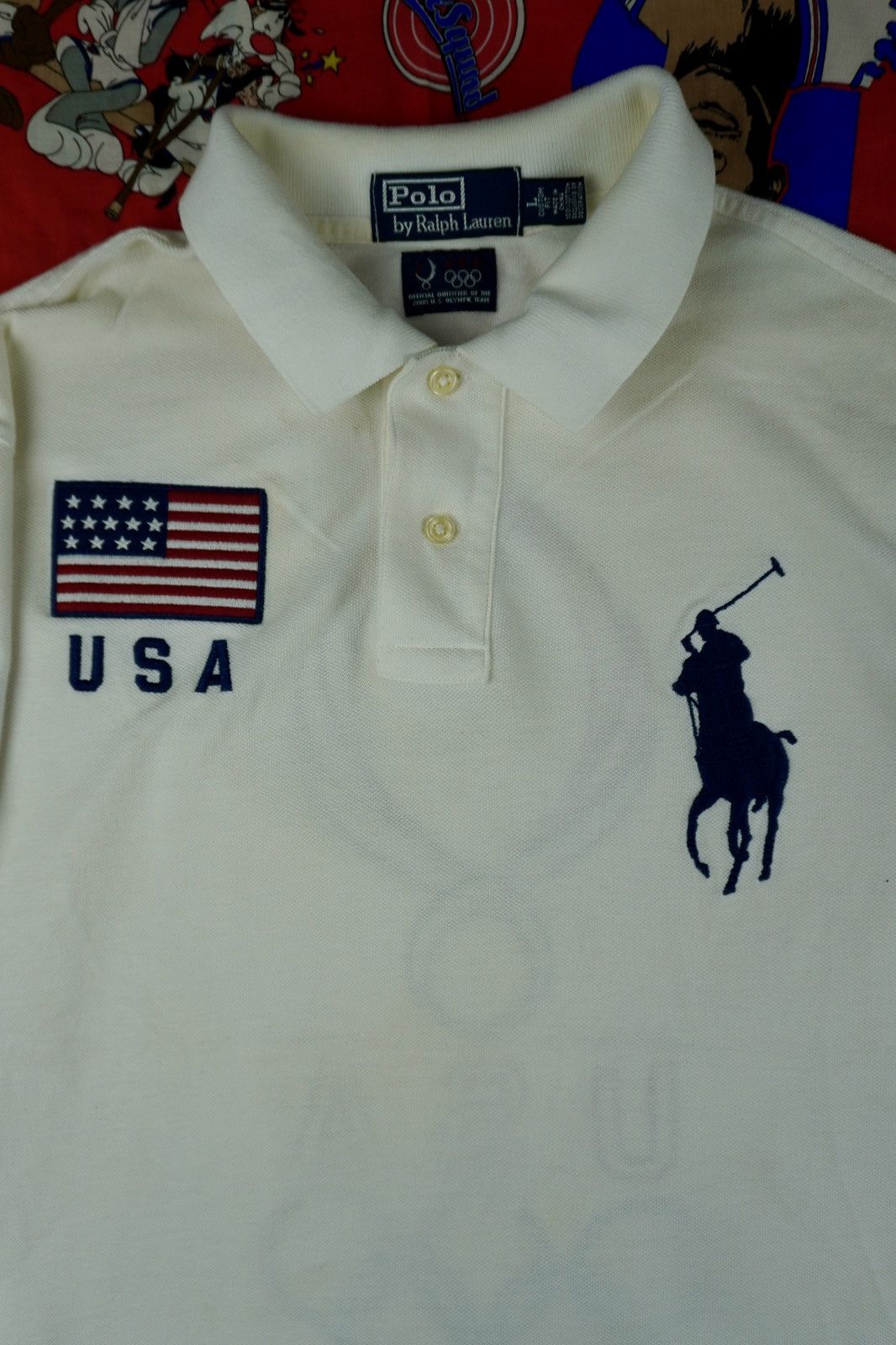 Polo Ralph Lauren Vtg 2008 polo ralph lauren Usa olympic team embroidered rare Size US L / EU 52-54 / 3 - 1 Thumbnail