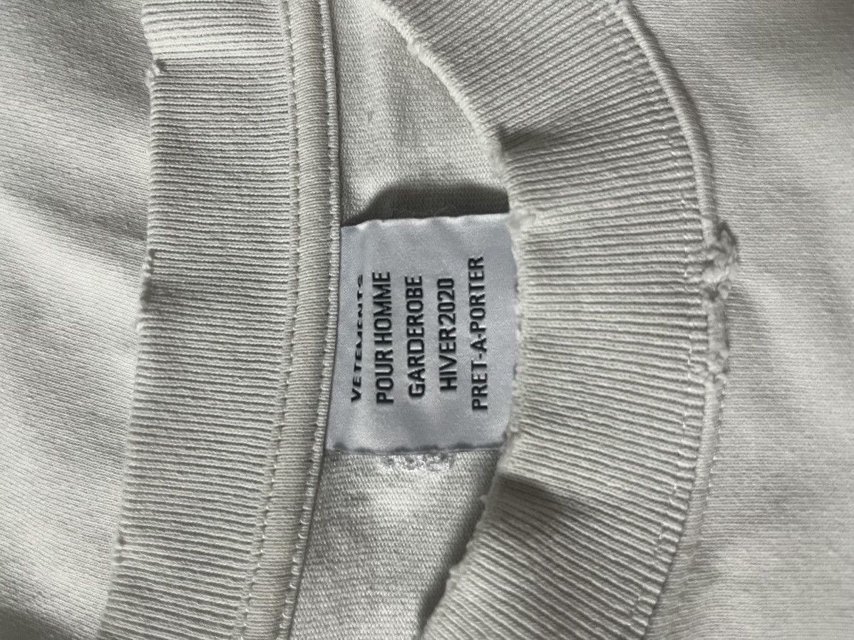 Vetements S vetements SILK ROAD distressed oversized long sleeve shirt Size US S / EU 44-46 / 1 - 10 Thumbnail