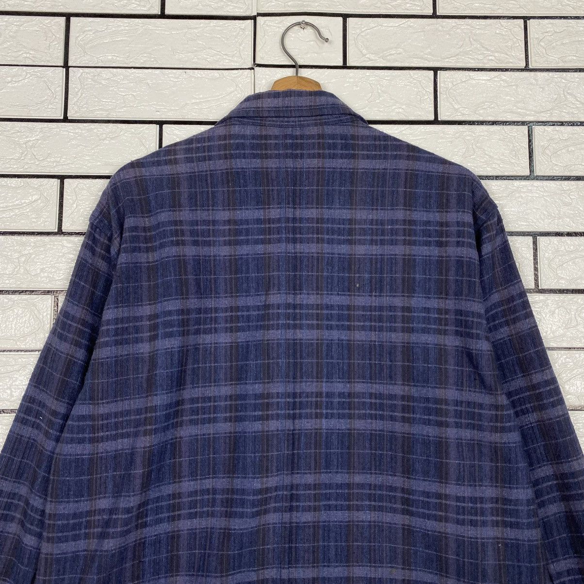Japanese Brand 🔥VINTAGE CHORE JACKET EAST BOY TARTAN DESIGN ISSEY MIYAKE Size US L / EU 52-54 / 3 - 9 Thumbnail