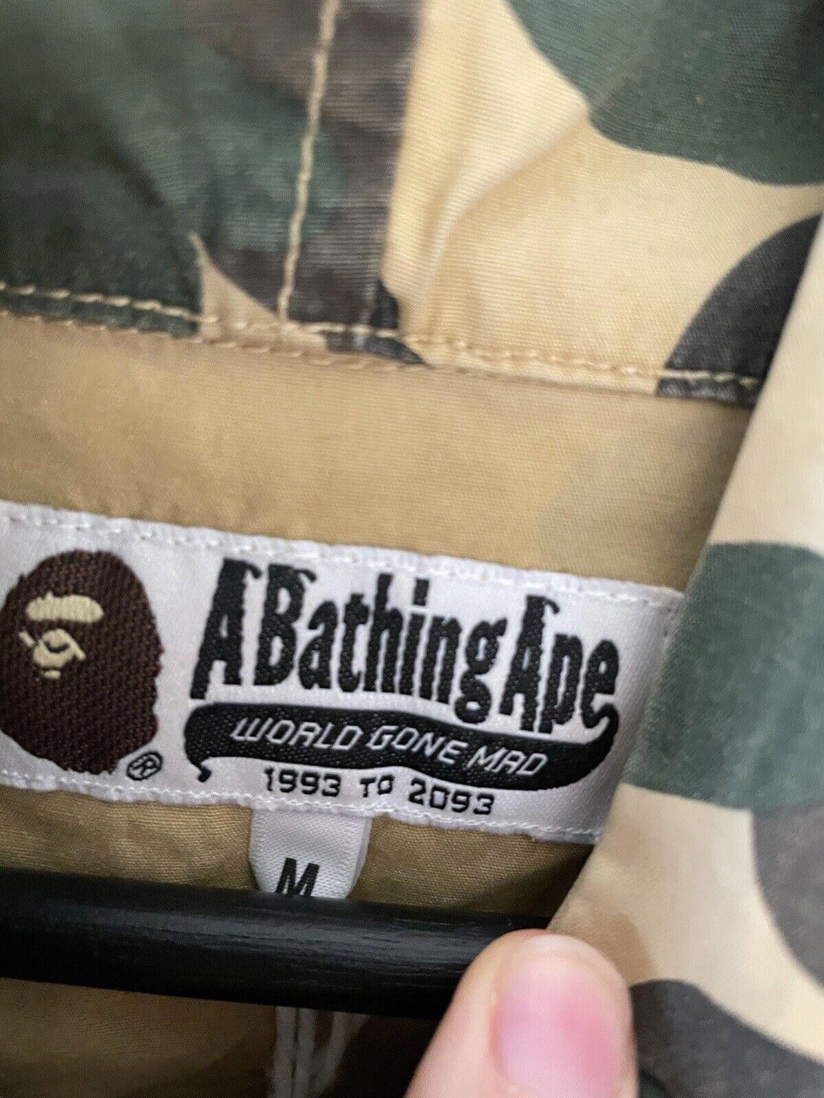 Designer Vintage Bape Camo Jacket Medium Size US M / EU 48-50 / 2 - 4 Thumbnail