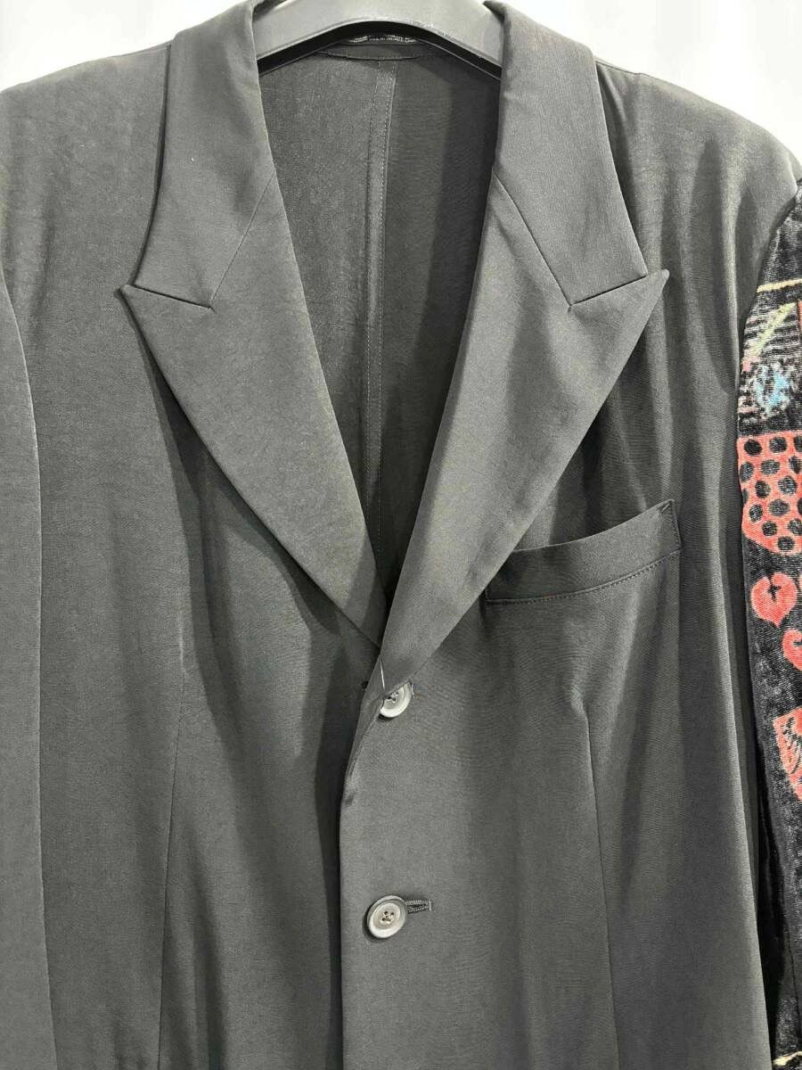 Yohji Yamamoto Yohji Yamamoto Pour Homme 20ss Velvet sleeve Size US M / EU 48-50 / 2 - 3 Thumbnail