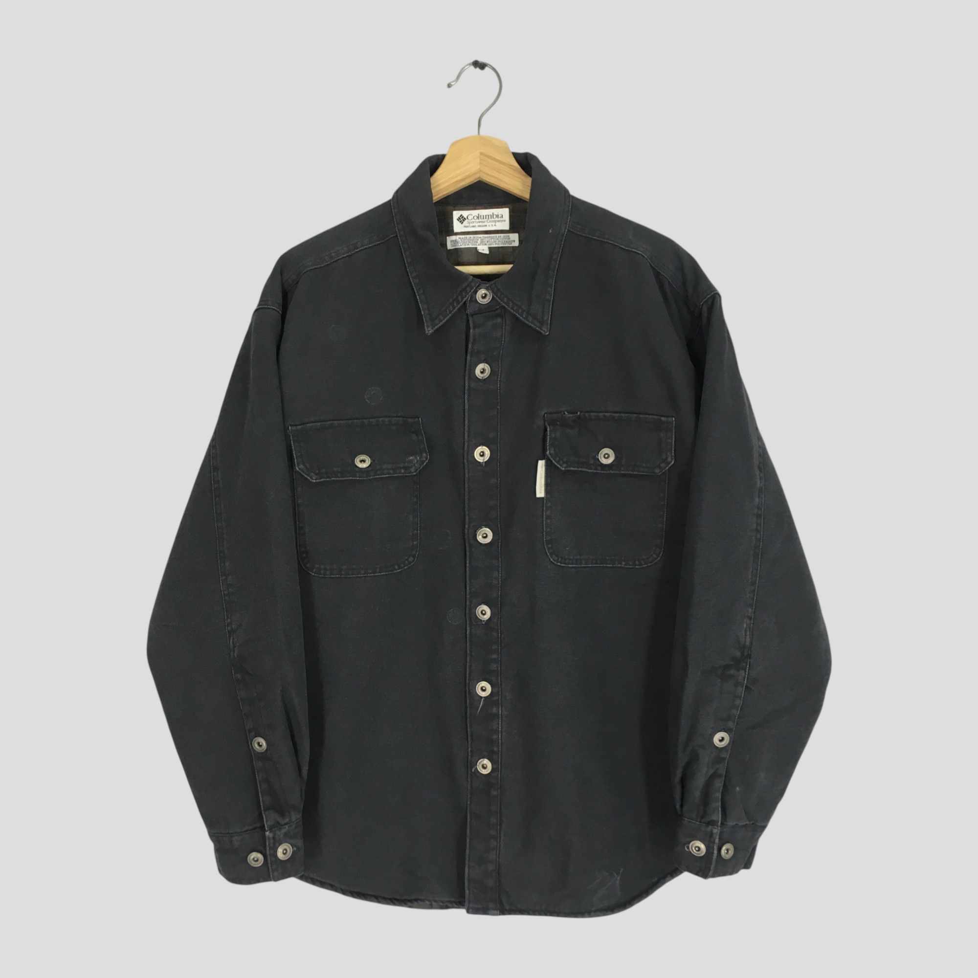 Columbia Vintage Columbia Sportswear Company Denim Workwear Jacket Size US M / EU 48-50 / 2 - 1 Thumbnail