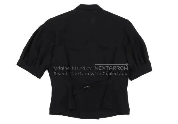 Comme des Garcons Comme Des Garcons size F Black vintage double-breasted top Size S / US 4 / IT 40 - 3 Thumbnail