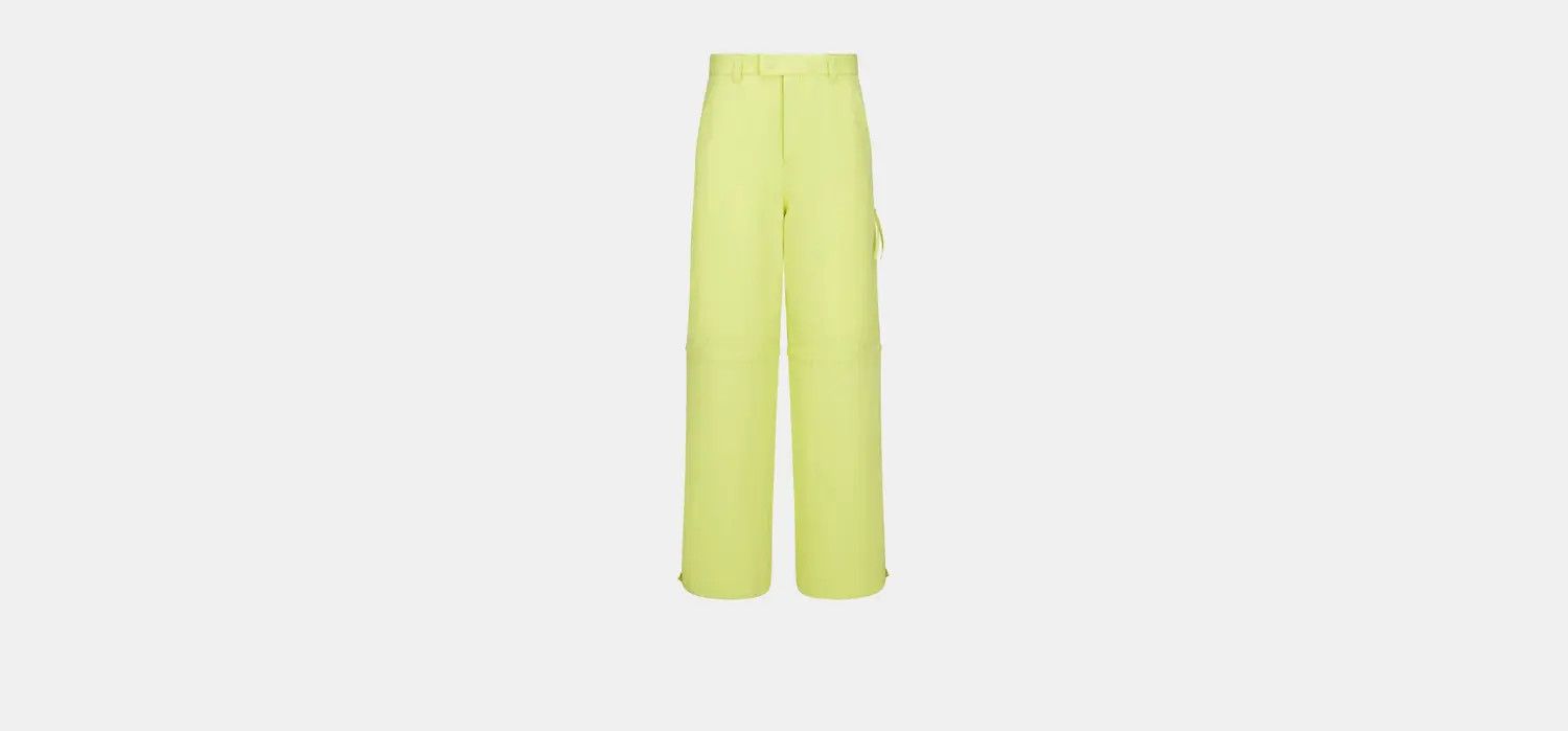 Dior o1w1db10824 Convertible Pants in Light Yellow Size US 38 / EU 54 - 1 Thumbnail