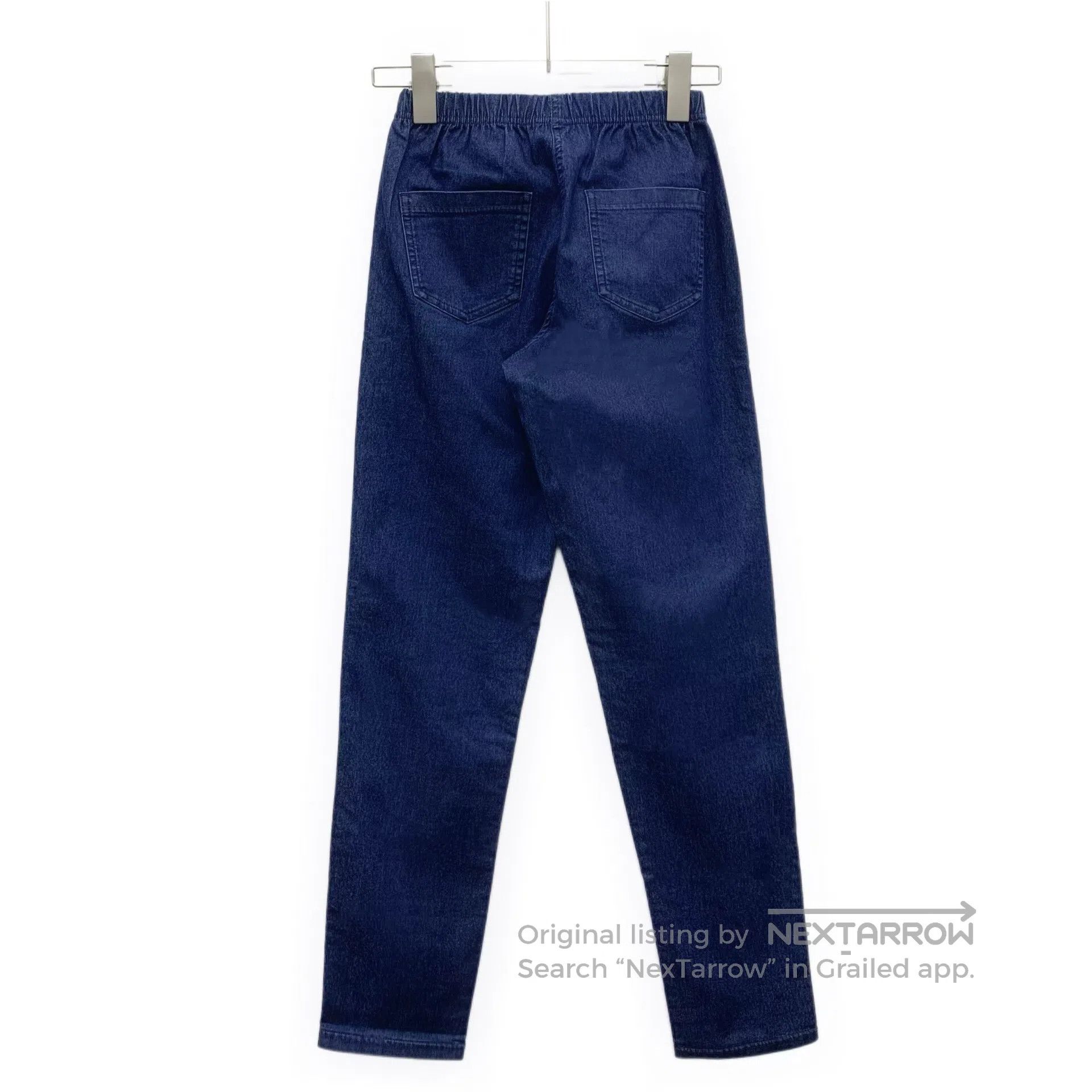 Calzedonia CALZEDONIA size S Dark blue denim casual long pants with l Size US 27 - 2 Thumbnail