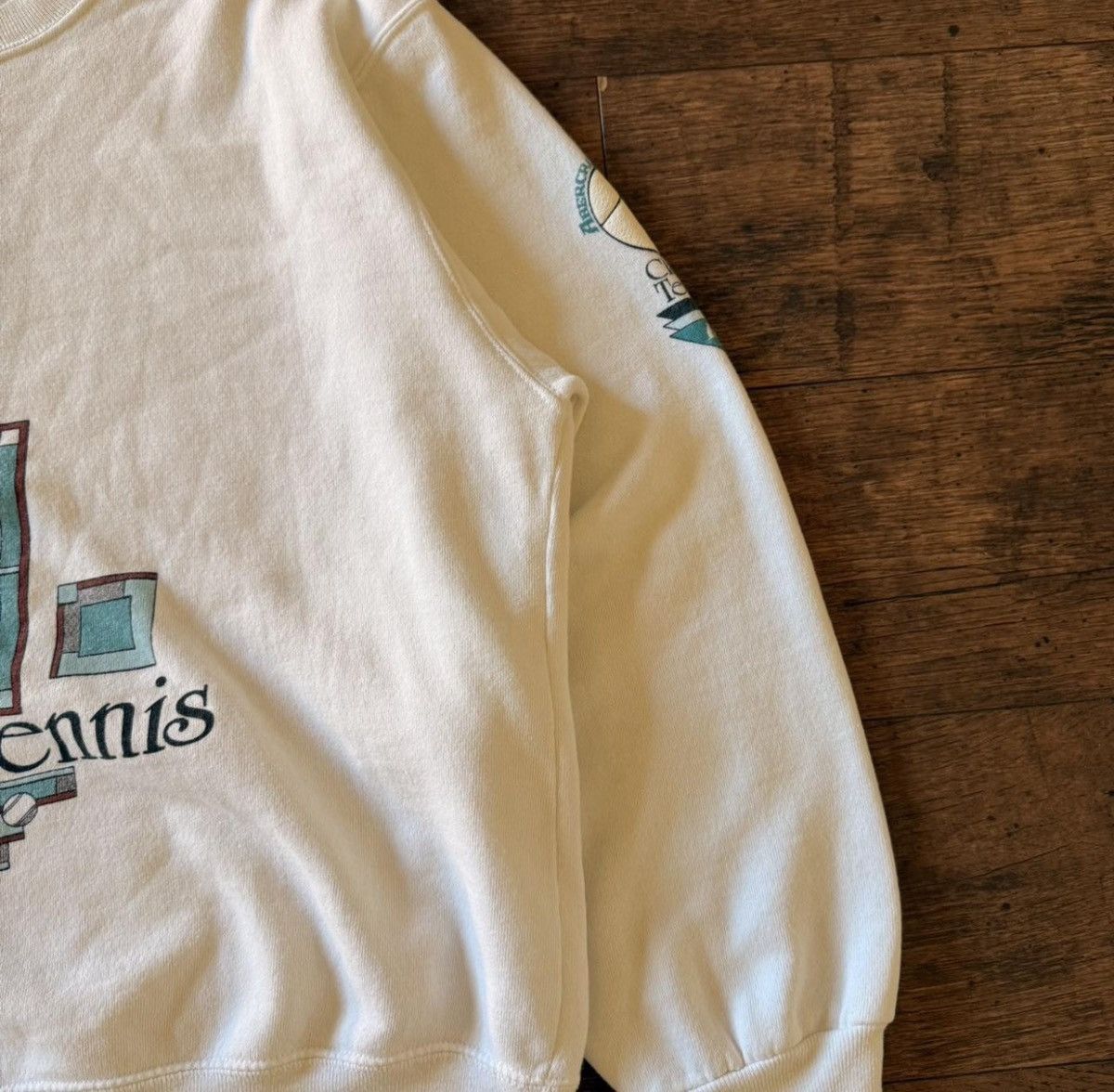 Abercrombie & Fitch Vintage Abercrombie & Fitch Classic Tennis Crewneck Size US XL / EU 56 / 4 - 2 Thumbnail