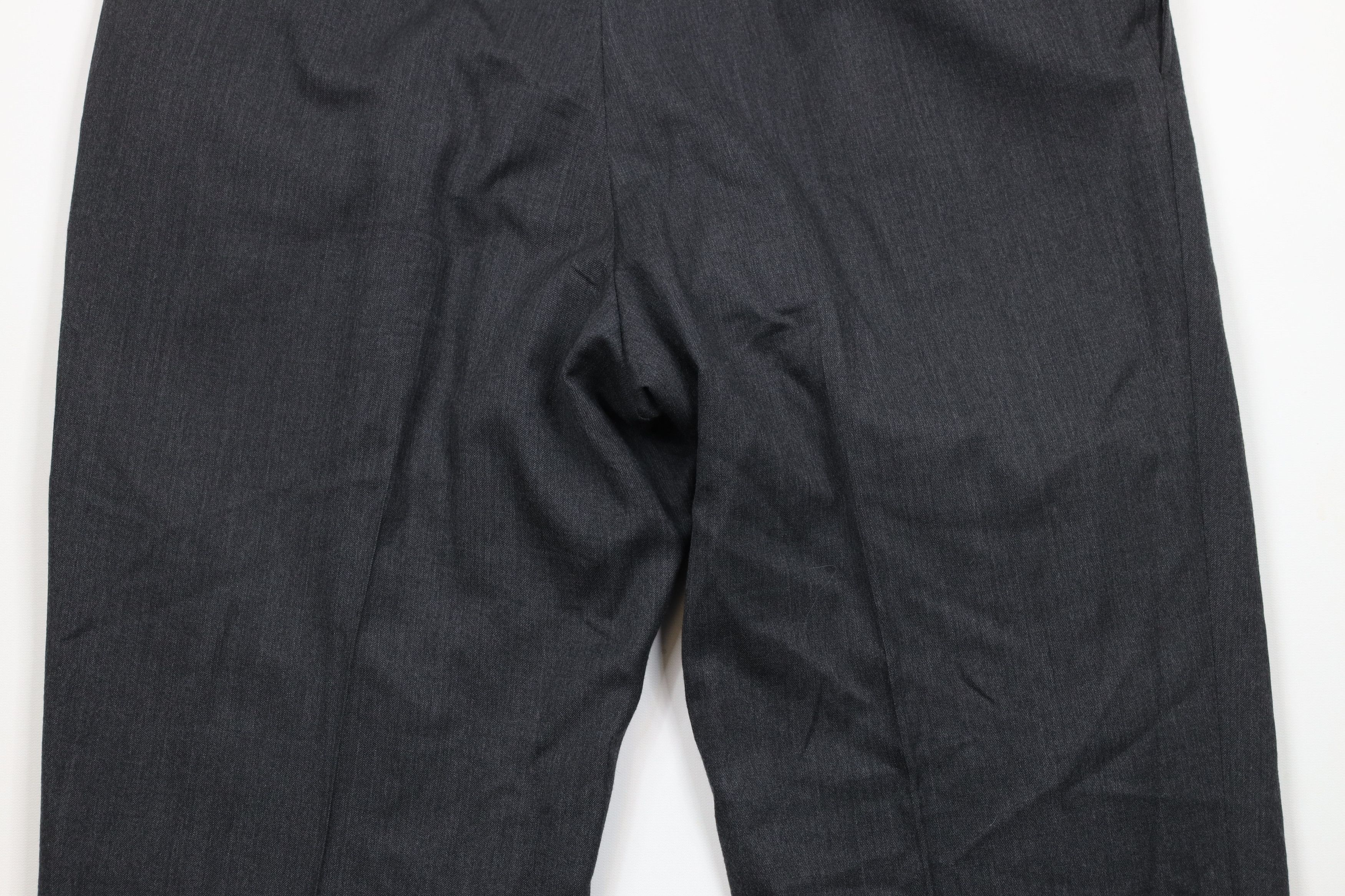 Vintage Vintage 90s Streetwear Cashmere Wide Leg Chino Pants Gray Size US 38 / EU 54 - 12 Thumbnail