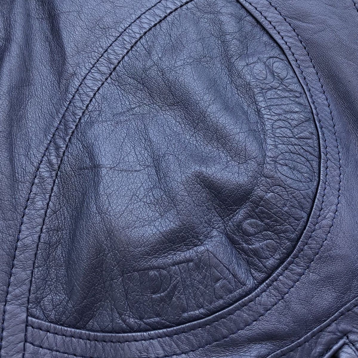 Sports Specialties 🔥VTG Pia Sports Racing Soft Sheepskin Leather Bomber Jacket Size US XL / EU 56 / 4 - 6 Thumbnail
