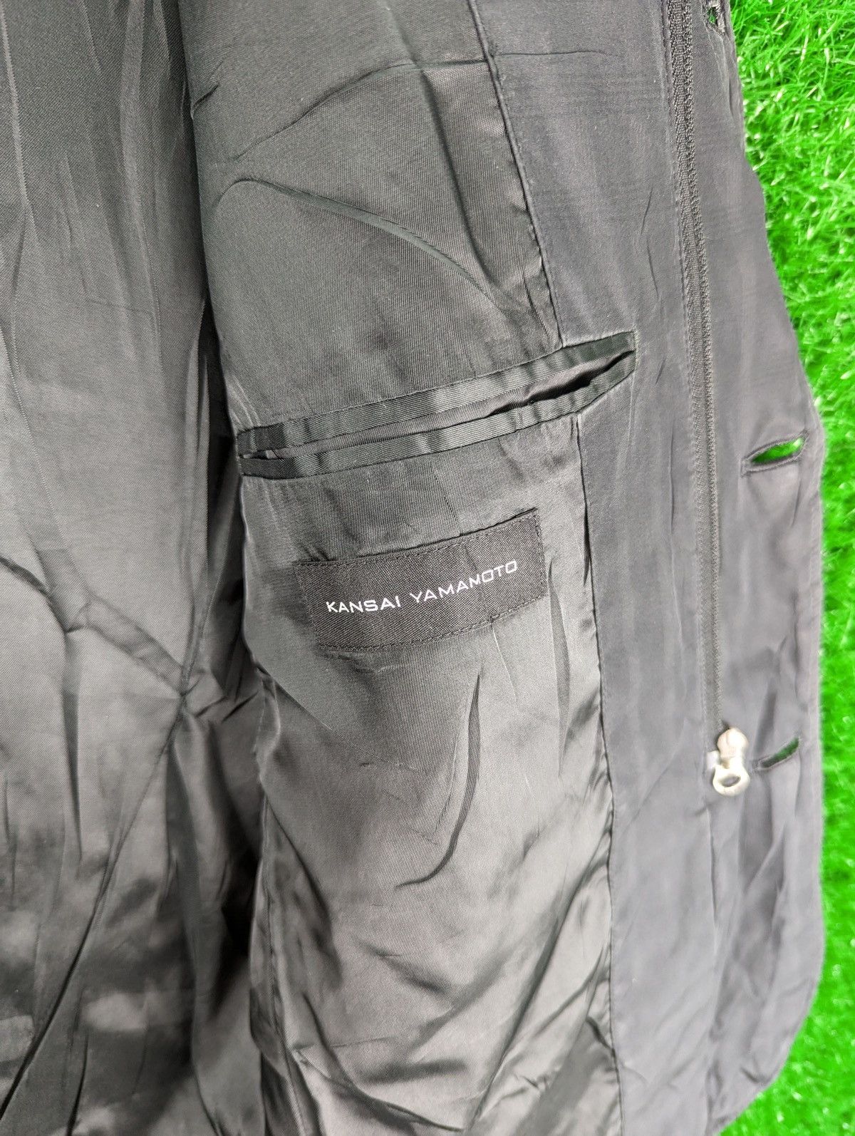 Japanese Brand × Kansai Yamamoto × Vintage Vintage Kansai Yamamoto Sun Faded Quilted Jacket Size US M / EU 48-50 / 2 - 10 Thumbnail