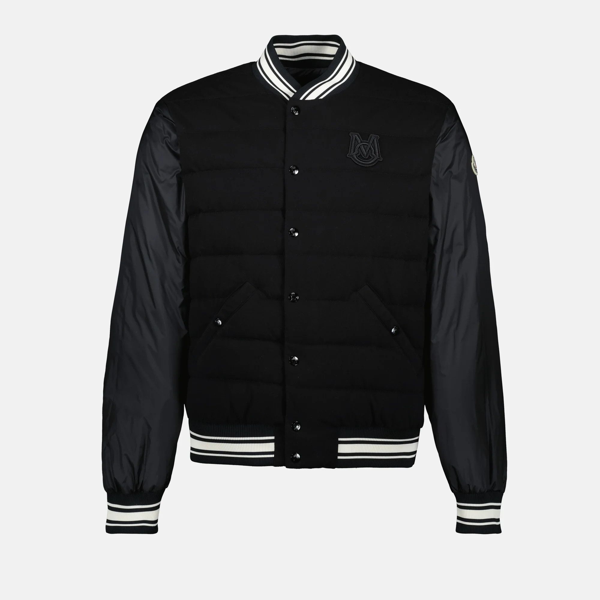 Balmain o1y0426 Bomber Jacket in Black/White Size US M / EU 48-50 / 2 - 3 Thumbnail