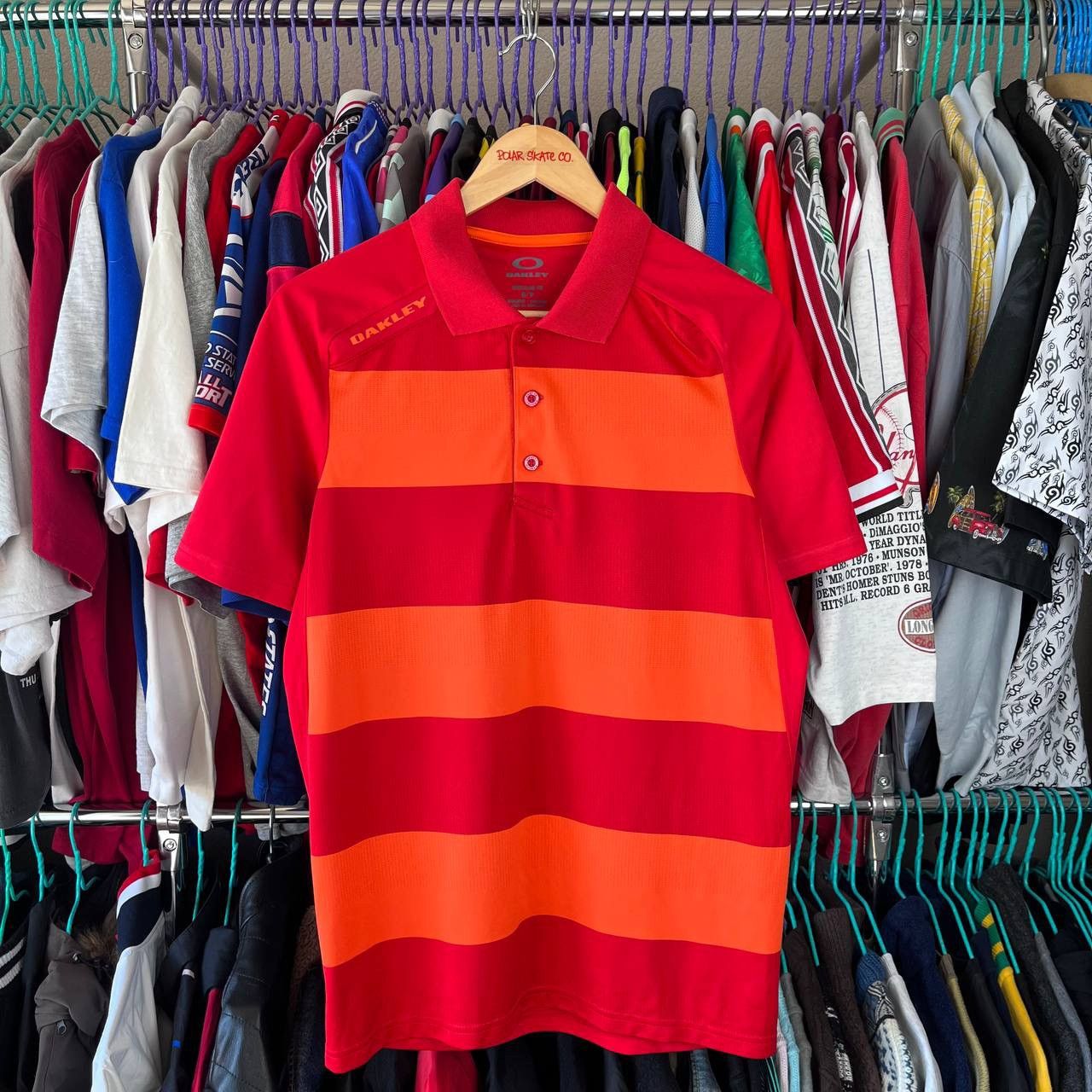 Oakley Oakley Hydrolix Polo T Shirt Size S Size US S / EU 44-46 / 1 - 2 Thumbnail