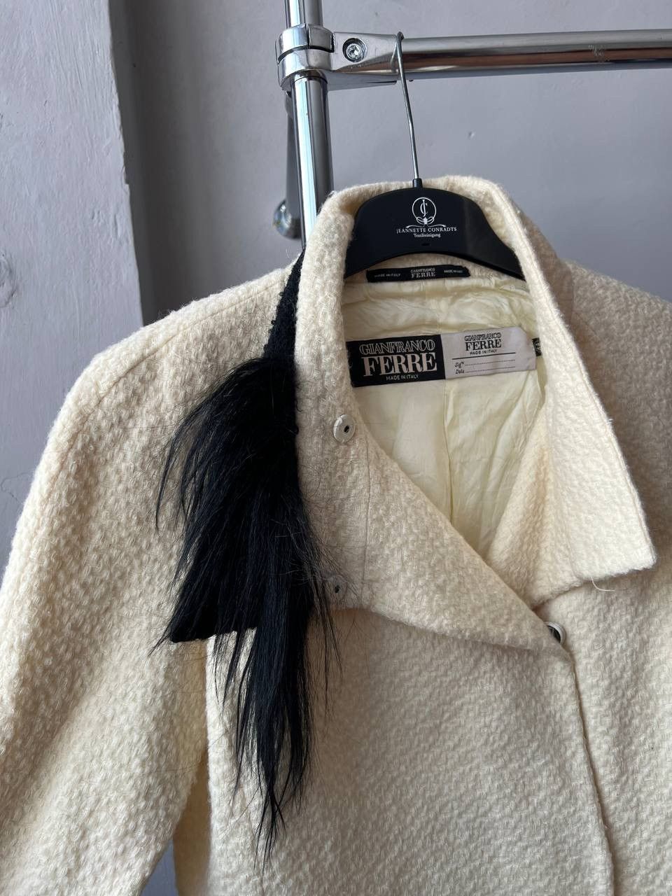 Gianfranco Ferre GIANFRANCO FERRE ITALY ARCHIVAL ICONIC BUTTON JACKET COAT 44 Size M / US 6-8 / IT 42-44 - 8 Thumbnail