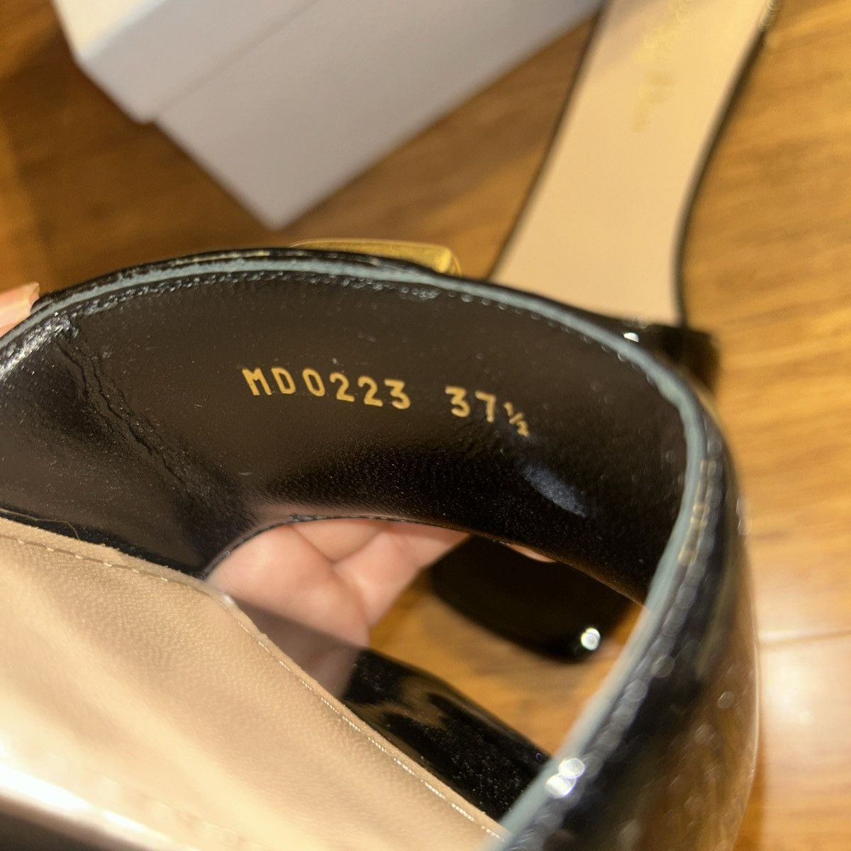 Dior Dior C'EST DIOR SLIDE Black Patent Calfskin size 37.5 Size US 7.5 / IT 37.5 - 9 Thumbnail