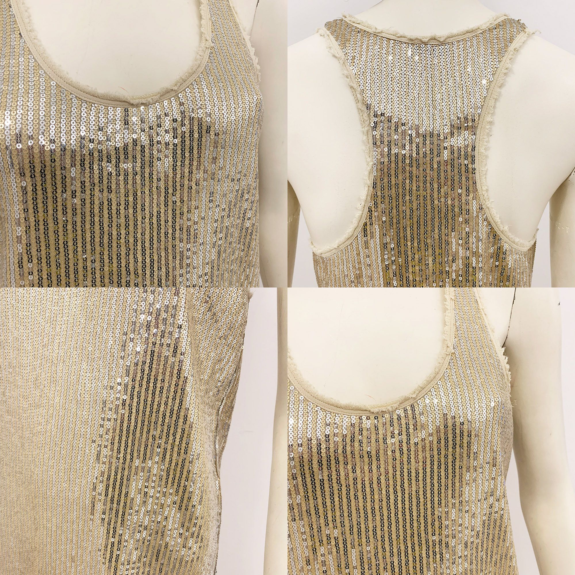 By Malene Birger By Malene Birger sequined tank top vest gold silver M Size M / US 6-8 / IT 42-44 - 9 Thumbnail