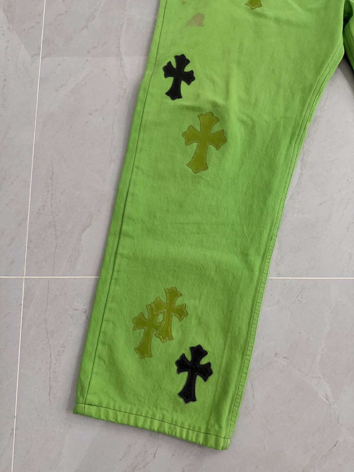 Chrome Hearts Chrome Hearts Sex Record Slime Green Levis Sz.40 Size US 40 / EU 56 - 7 Thumbnail