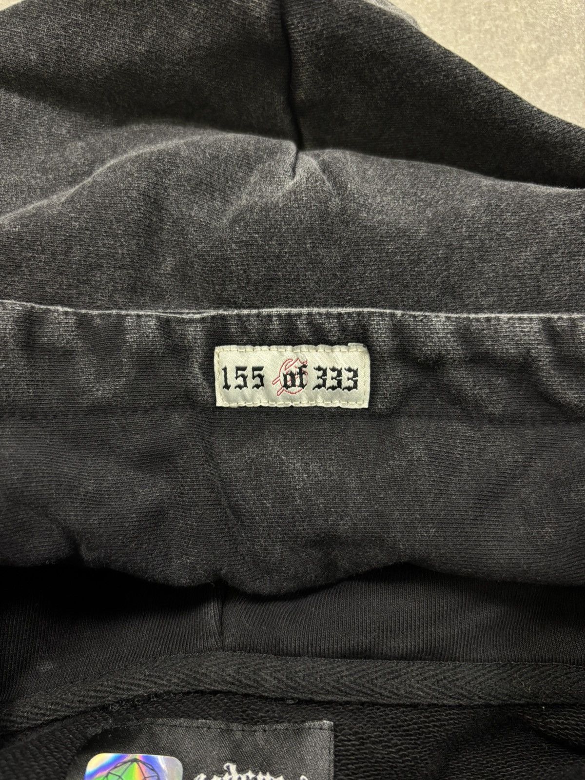 Godspeed Godspeed Pitstop Hoodie, Washed Black Size US XXL / EU 58 / 5 - 6 Thumbnail