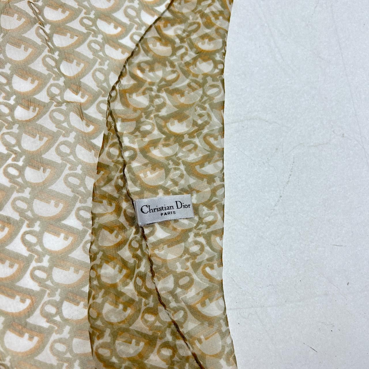 Dior Vintage Christian Dior Monogram Silk Scarf | Grailed