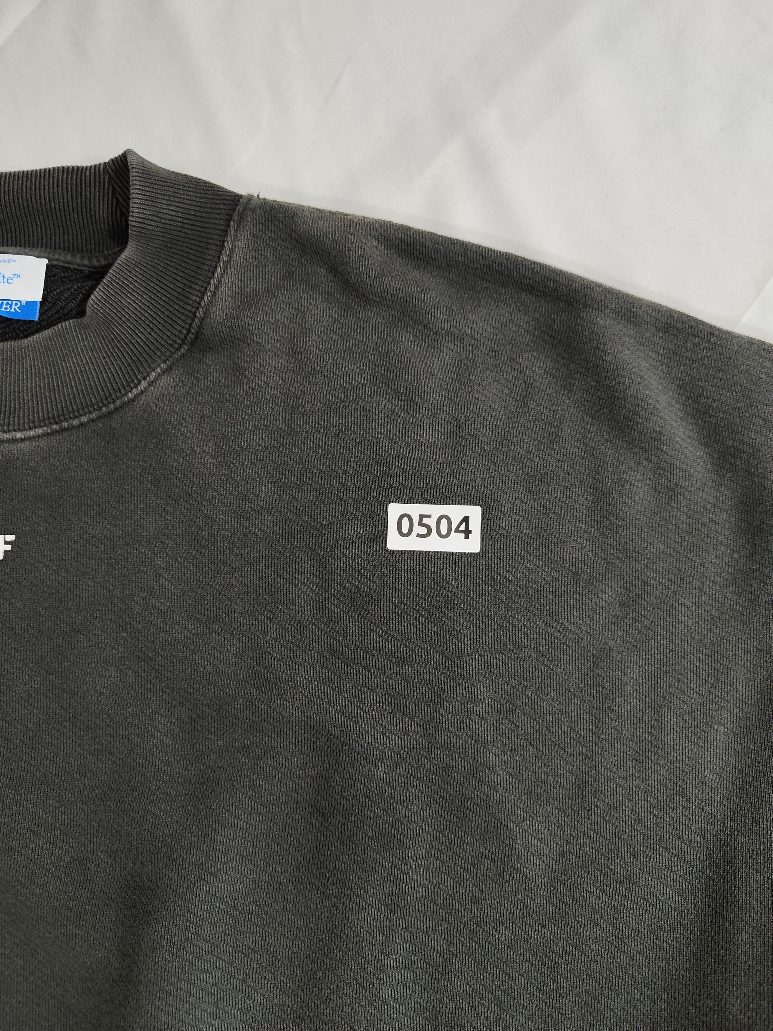 Off-White Off-White S. Matthew Over Crewneck Size US XL / EU 56 / 4 - 14 Thumbnail