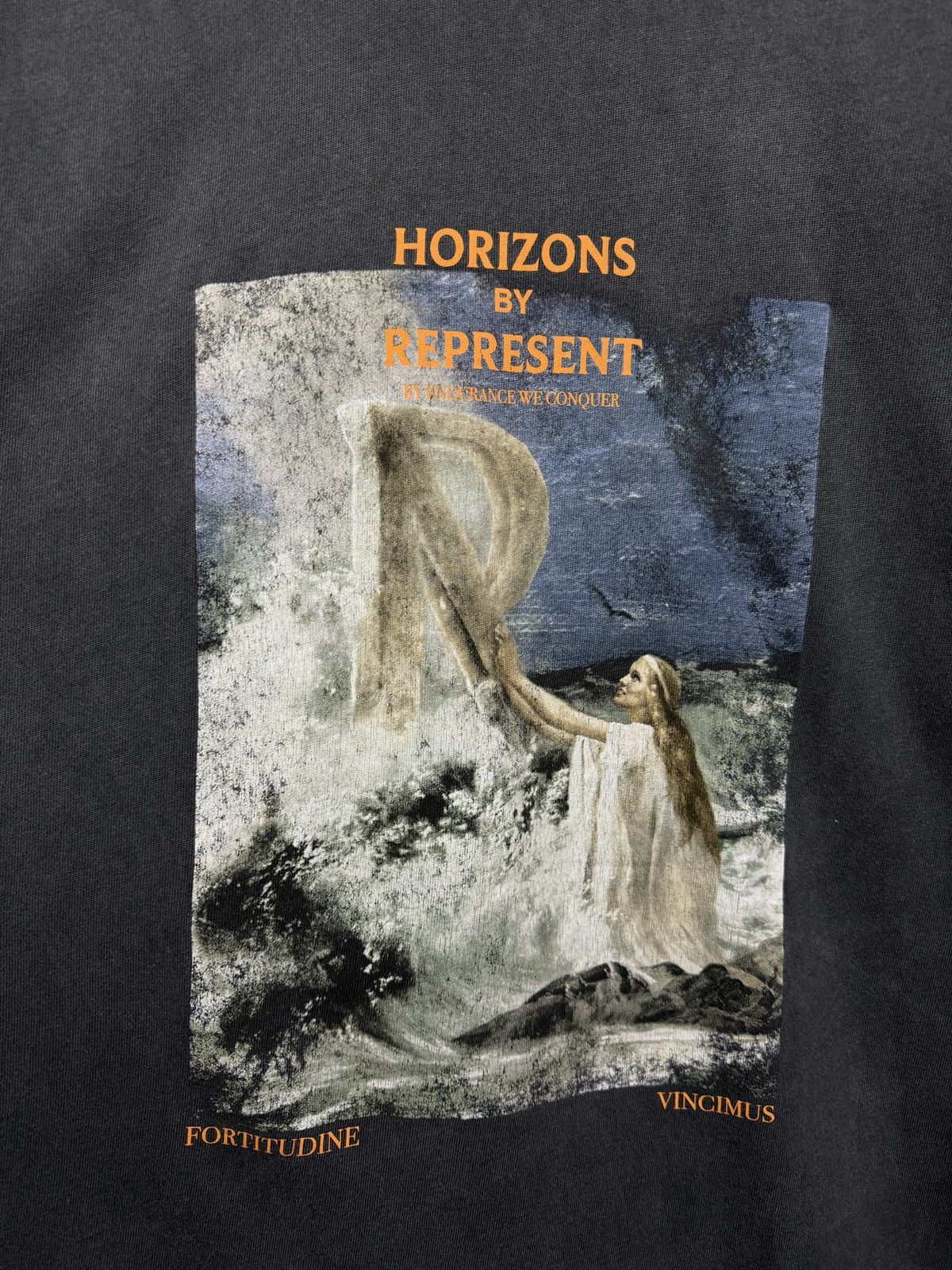 Designer × Represent Clo. Y2K Represent Horizons By Endurance We Conquer T-Shirt Rare Size US L / EU 52-54 / 3 - 7 Thumbnail
